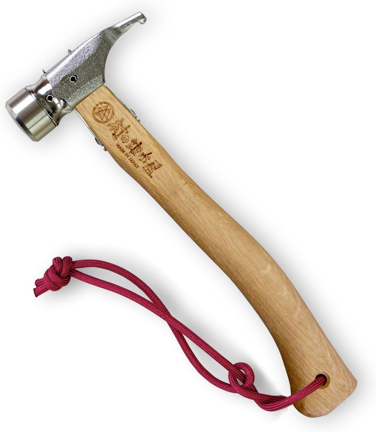 Ellisse Forging Quenching Peg Hammer St.Martelo Made in Japan (Stainless×Chrome)