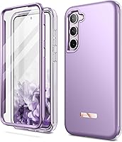 Vista 9 de SURITCH Funda para Samsung Galaxy S23 Plus, protector de pantalla integrado, protección de doble capa, protección completa, a prueba de golpes