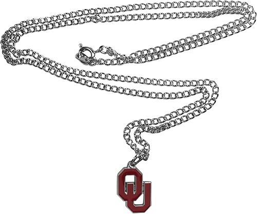 Miniatura 107 de Siskiyou Sports NCAA - Collar de cadena con dije pequeño, 20 pulgadas