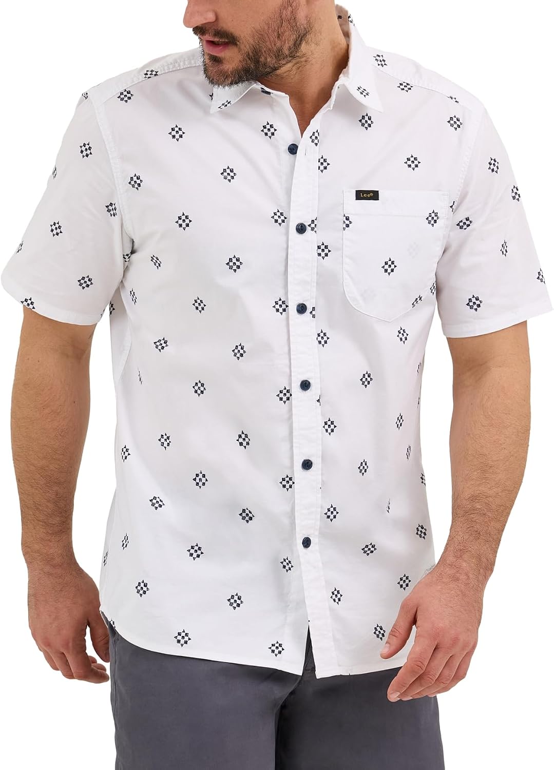 Lee Men's All Purpose Classic Fit Short Sleeve Shirt