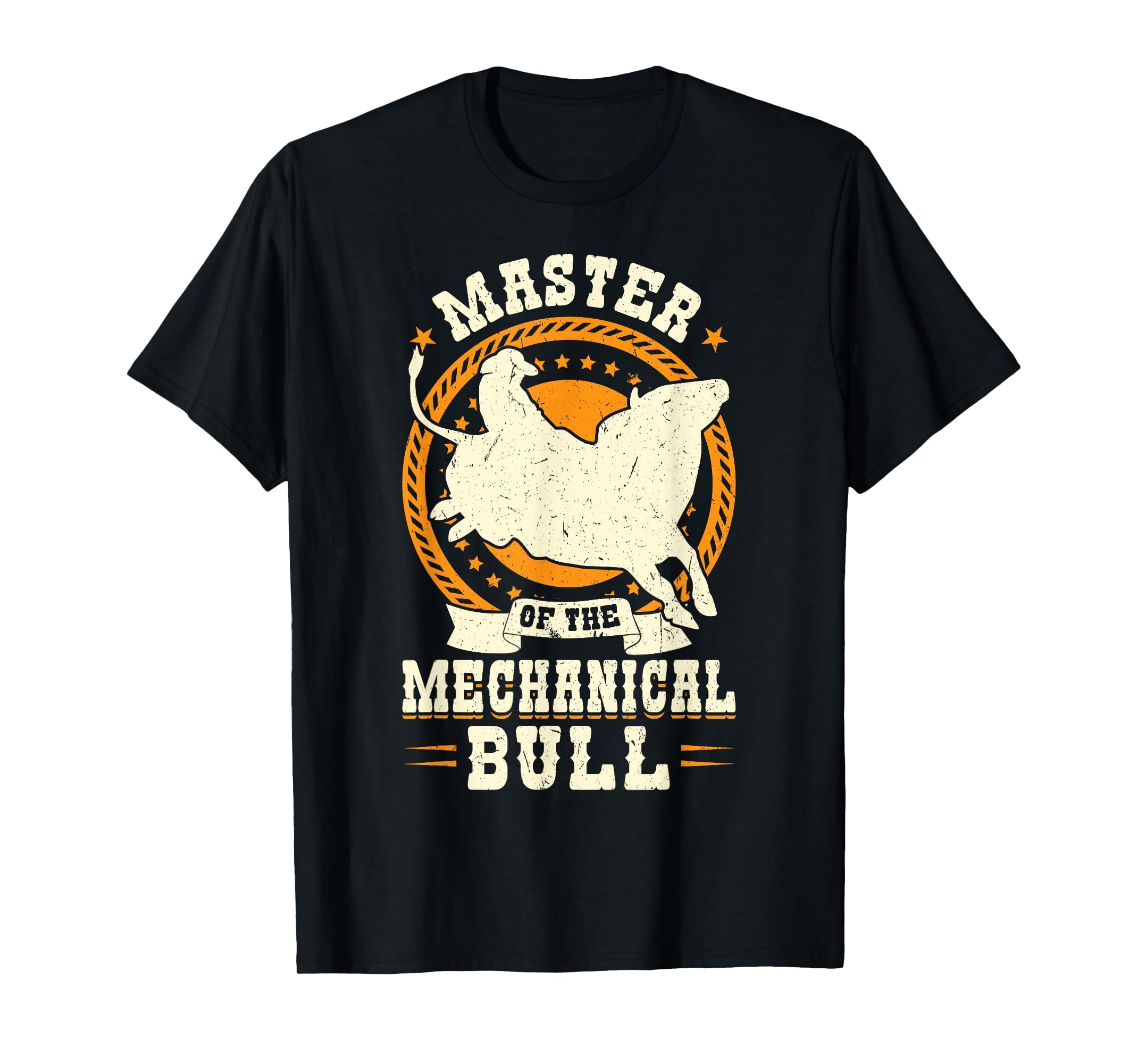 Master of The Mechanical Bull - Bull Rider T-Shirt