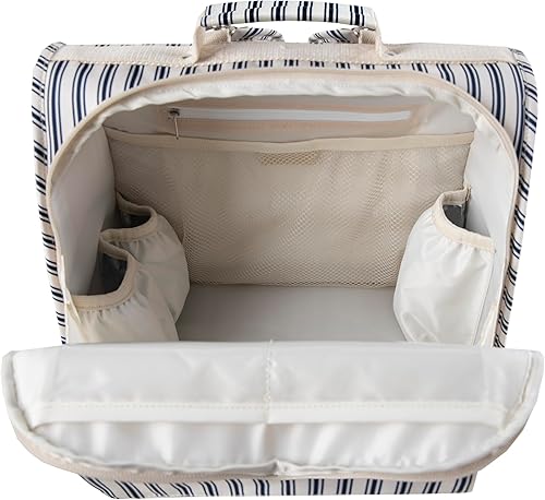 Miniatura 7 de ALLCAMP - Bolsa de pañales grande, cochecito de bebé, convertida en una bolsa de mano