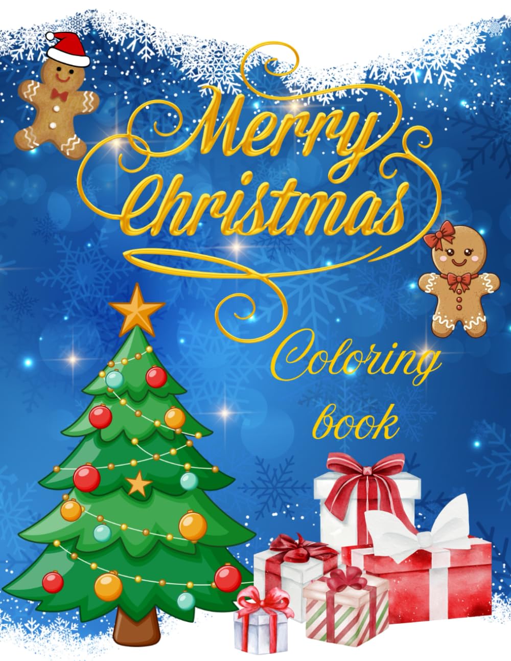 Merry Christmas: Coloring Book