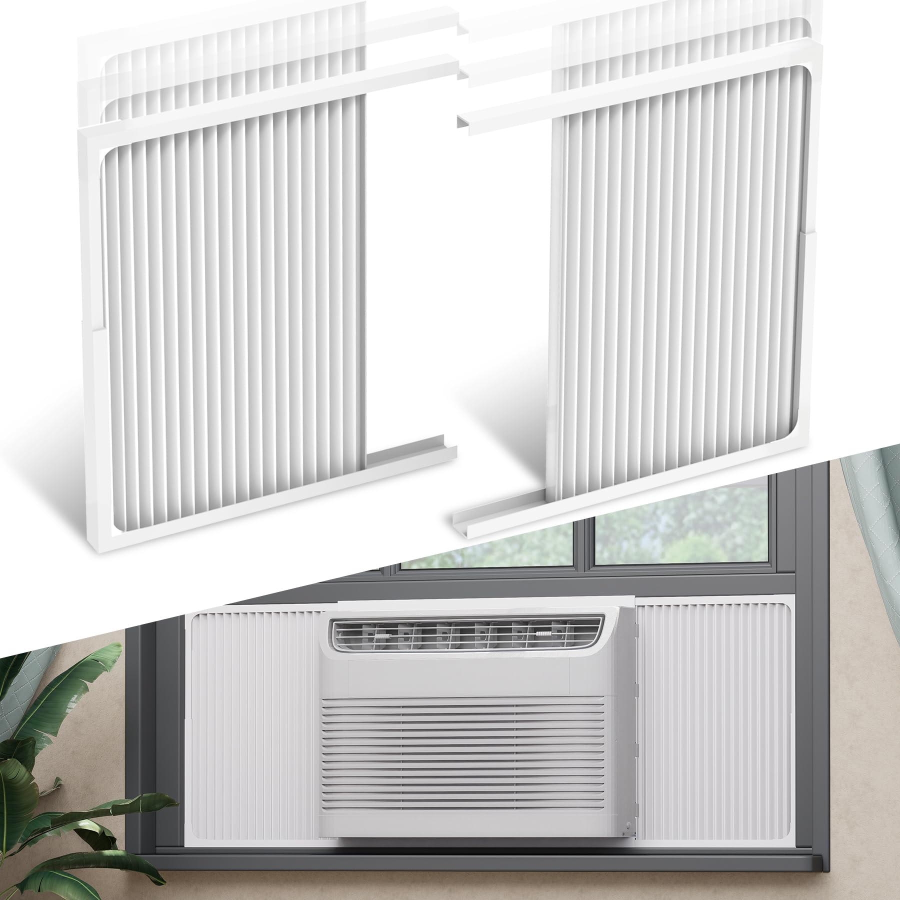 Photo 1 of LBG Products Adjustable Window AC Side Panels and Frame Set