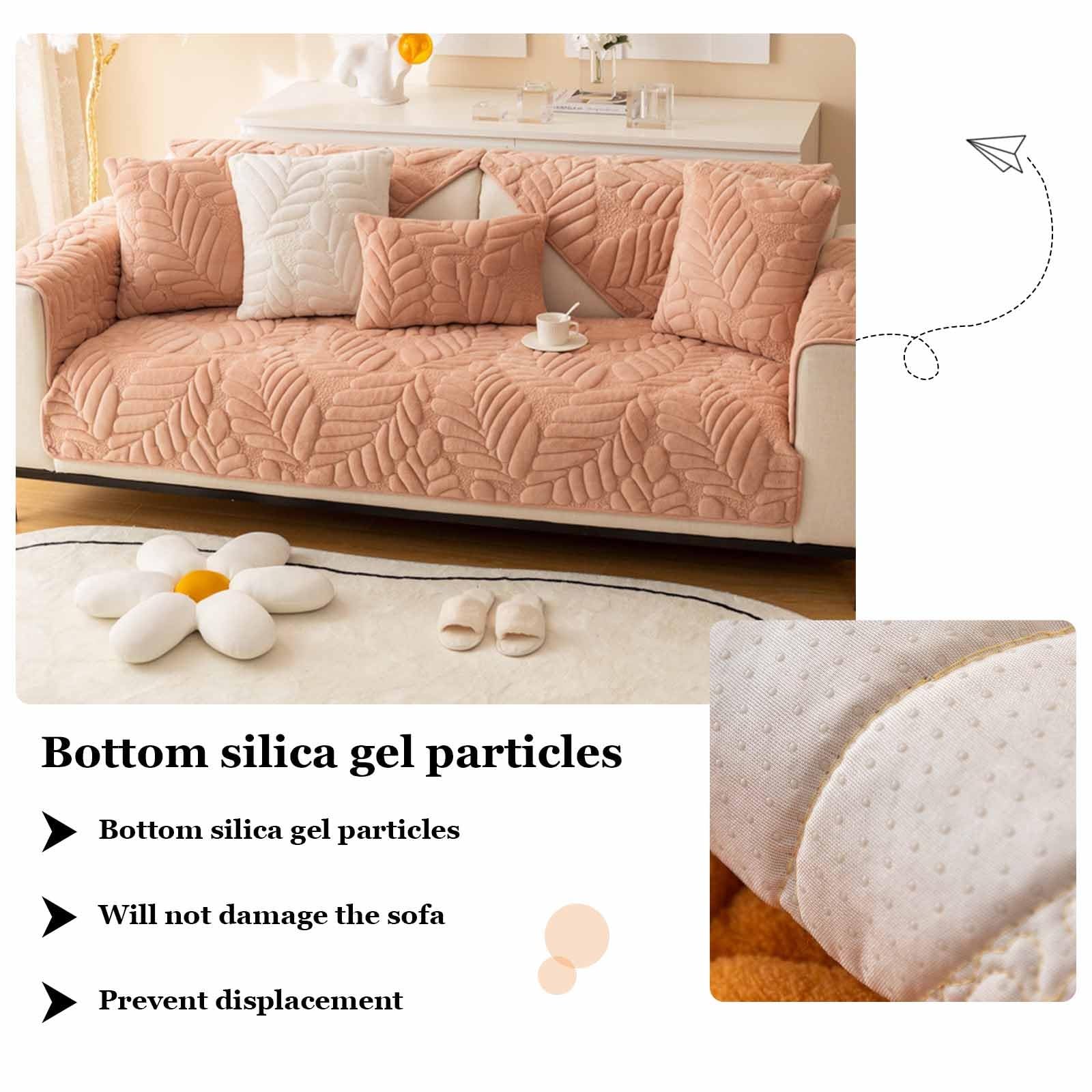 Housse De Canapé Imperméable Universelle YSZBD - Taille 90x180 Cm, Velours Teddy, Anti-taches, Pour Chiens/chats - 7