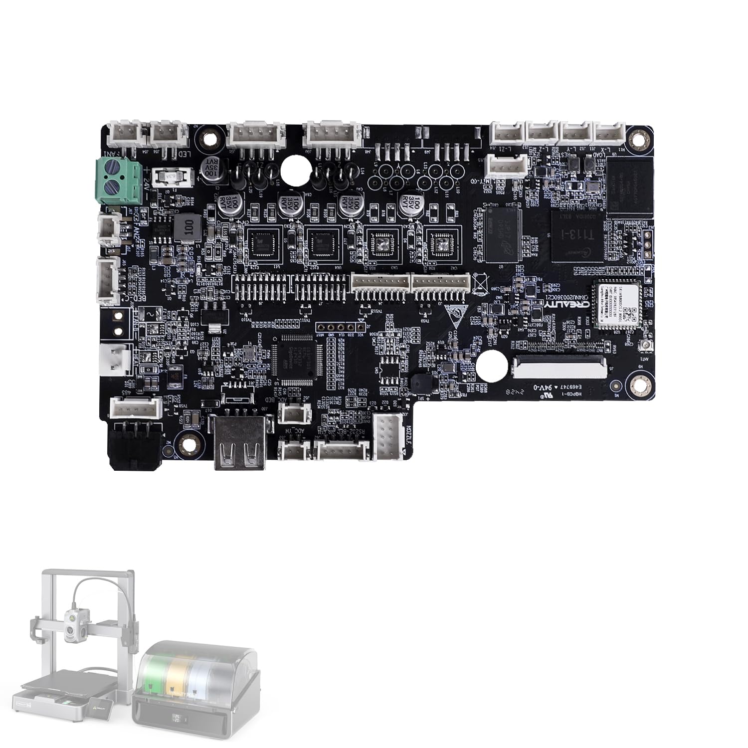 Photo 1 of **FACTORY SEALED** Creality HI Motherboard/Silent Mainboard 3D Printer Silent Mainboard, Silent Motherboard Kit_CR4NU200360C22_32_M6_GD32F303RET6