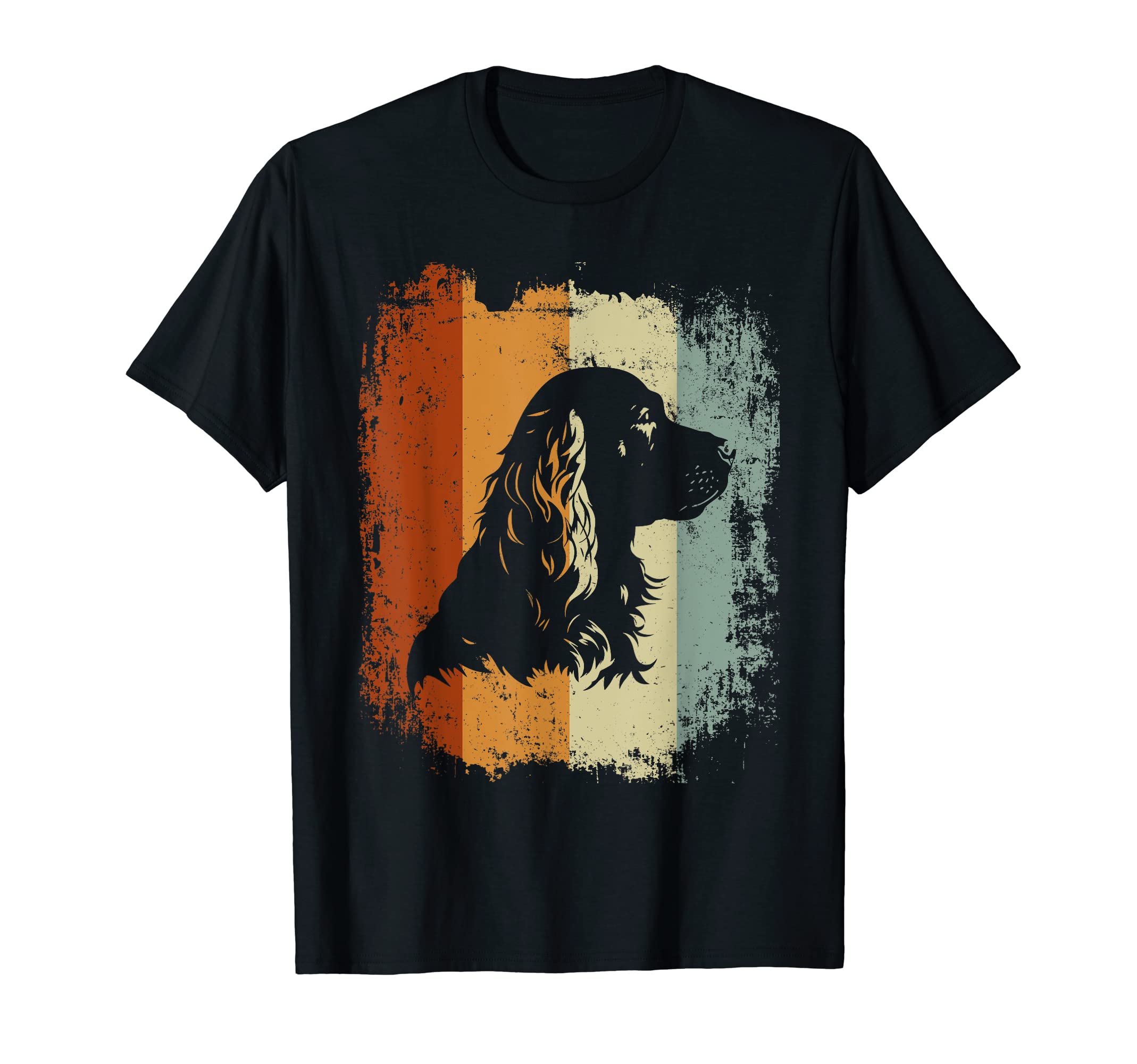 洒落◎ コッカースパニエル Tシャツ 90s 犬 ビンテージ アート USA製 90s USA製 ドッグ アート イラスト プリント Tシャツ メンズ L