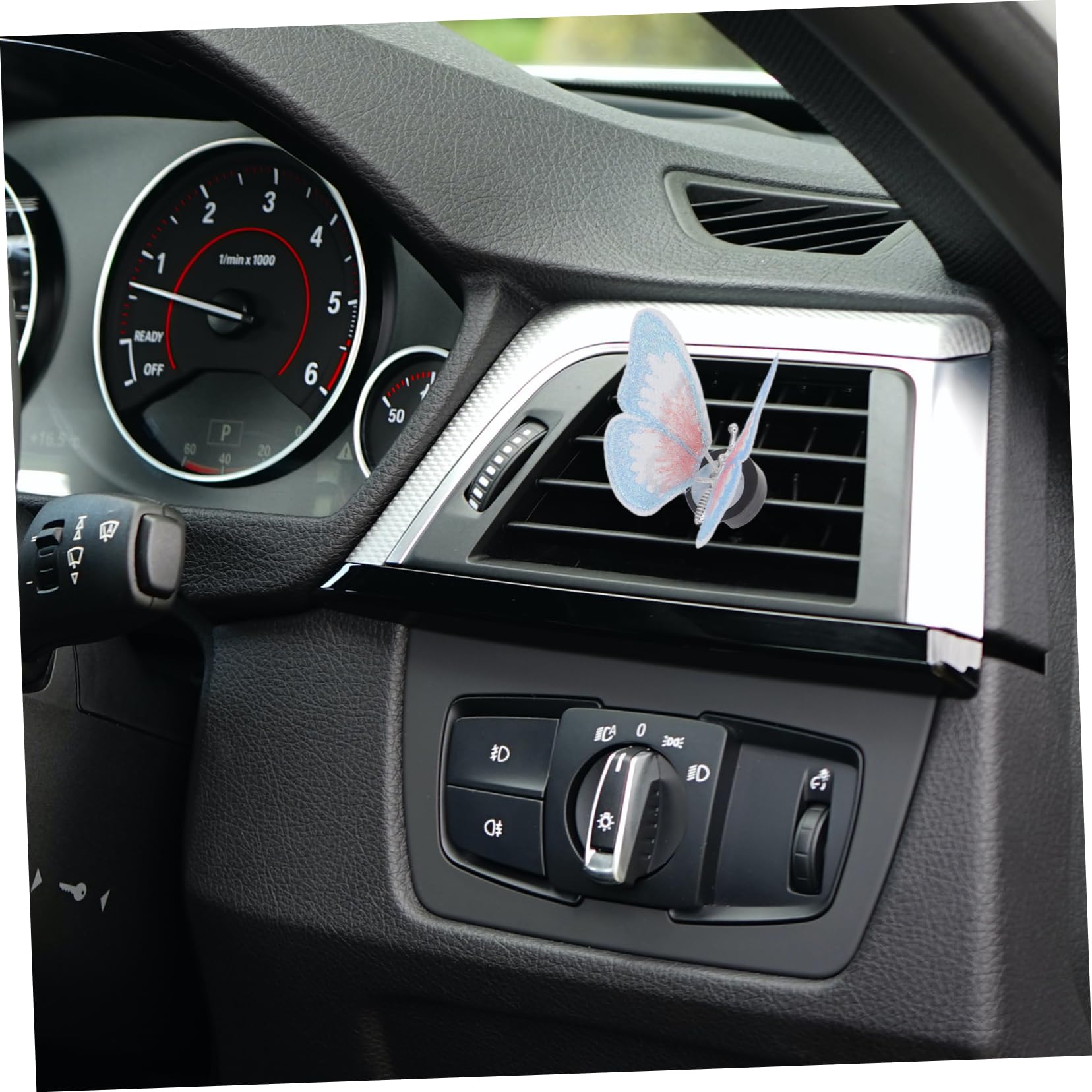 SOLUSTRE 24pezzi Clip Per Bocchette Per Auto Decorazioni e Profumatori Per Auto Set e Accogliente