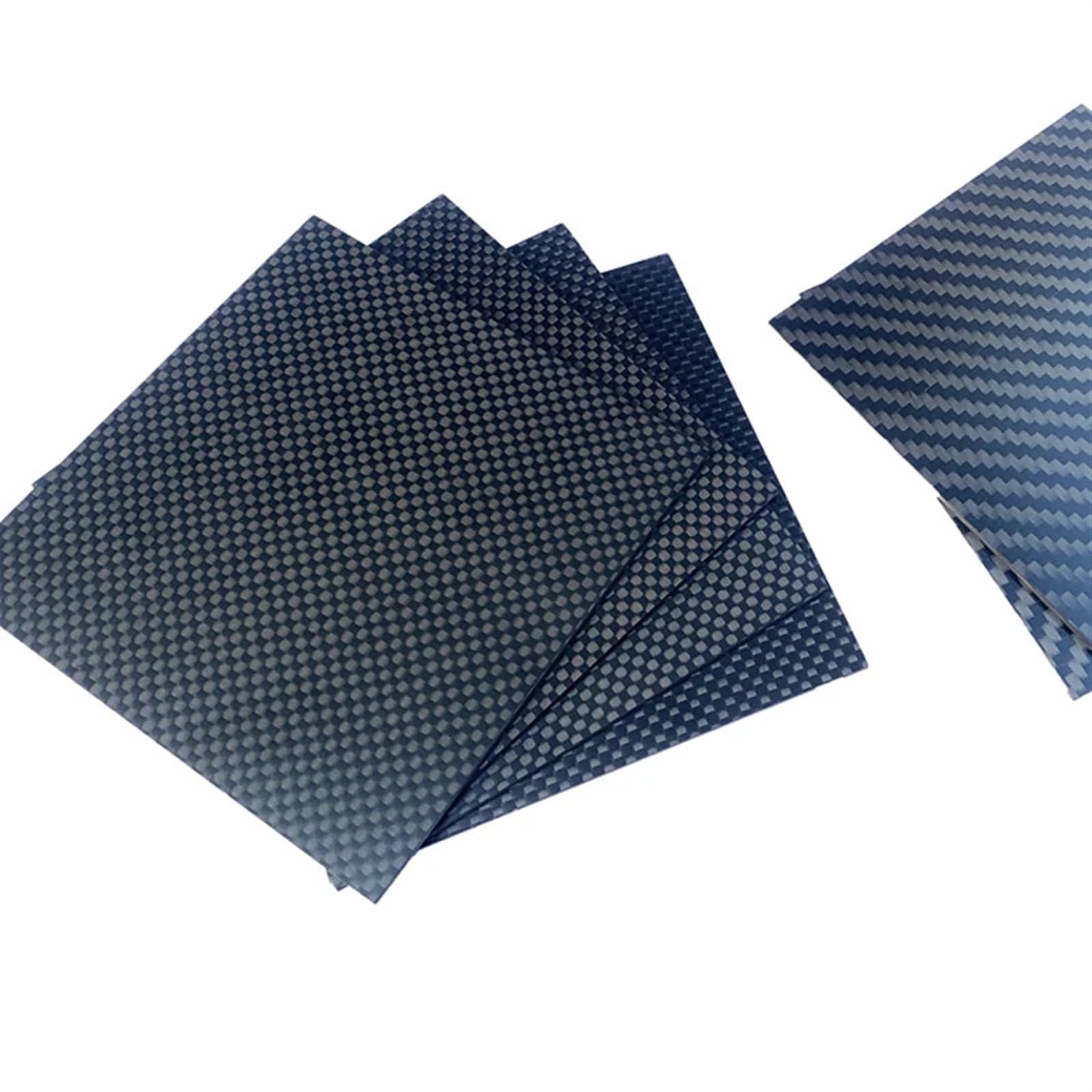 240 x 385 mm 3K-Kohlefaserplatte, 0,5–5 mm dicke Kohlefaserplatte, 1 Stück(3mm Twill Matte)