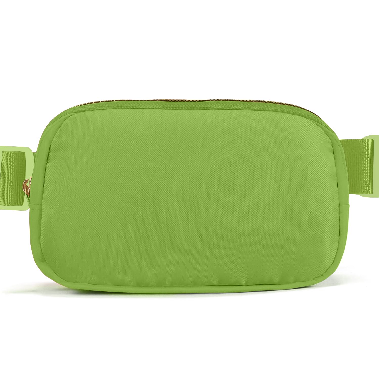 Belt Bag Zipper Fanny Pack Crossbody Bags for Women,Fashion Nylon Waist Packs, Water Repellent Two Way wear with Adjustable Strap Gifts for Teenage Girls Women Men(pistachio)