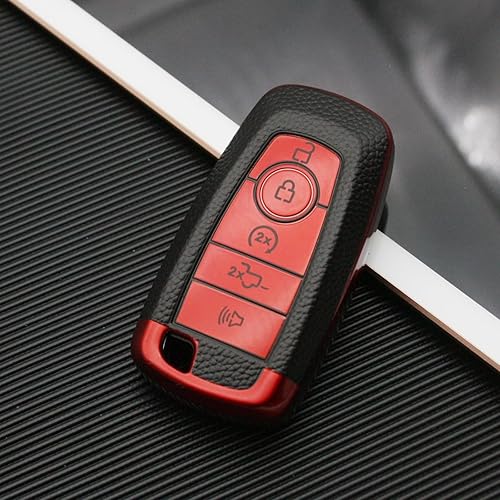 Miniatura 4 de Funda para llavero para Ford, funda inteligente para llave de automóvil, accesorios compatibles con Ford Fusion F150 F250 F350 F450 F550 Edge