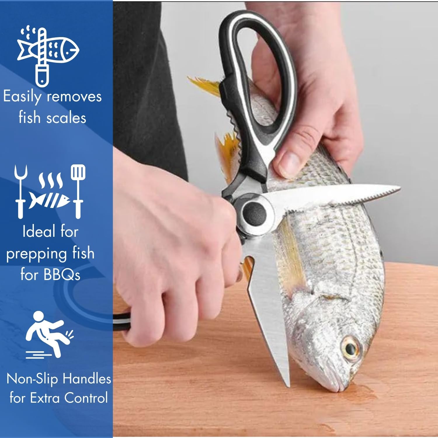 Fish Scale Remover Kit - Easy Fish Cleaning Tools -6