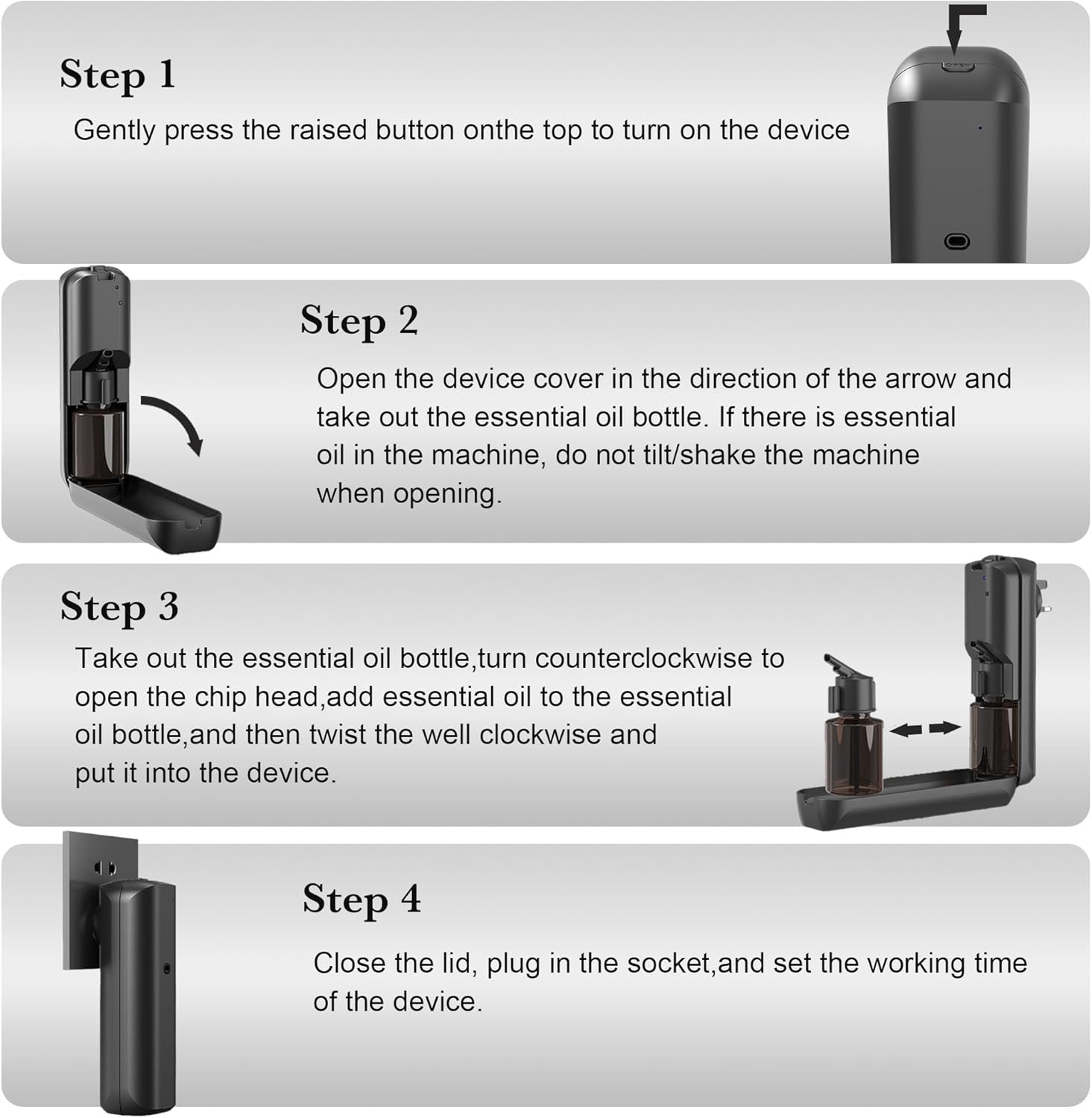 Waterless Wall Plug in Diffuser - Coverage 700 Sq.FT - Nanotechnology Plug in Scent Diffuser for Essential Oils- for Hotel and Home or Office - Smart Bluetooth APP Operation(White) - Image 7