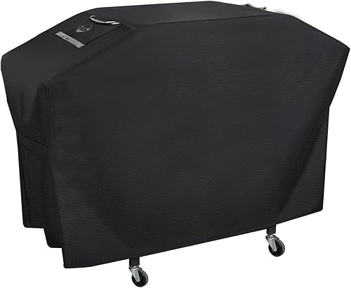 Cubierta de parrilla resistente para Blackstone de 28 pulgadas con capucha, cubierta premium 5484 a prueba de roturas, cubierta plana para parrilla