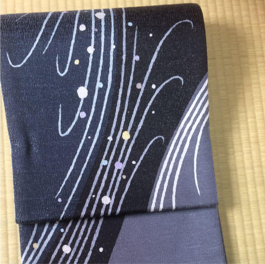 マキマロ 草木染色加工 リネンギャザーフレアスカート グリーン系/麻  