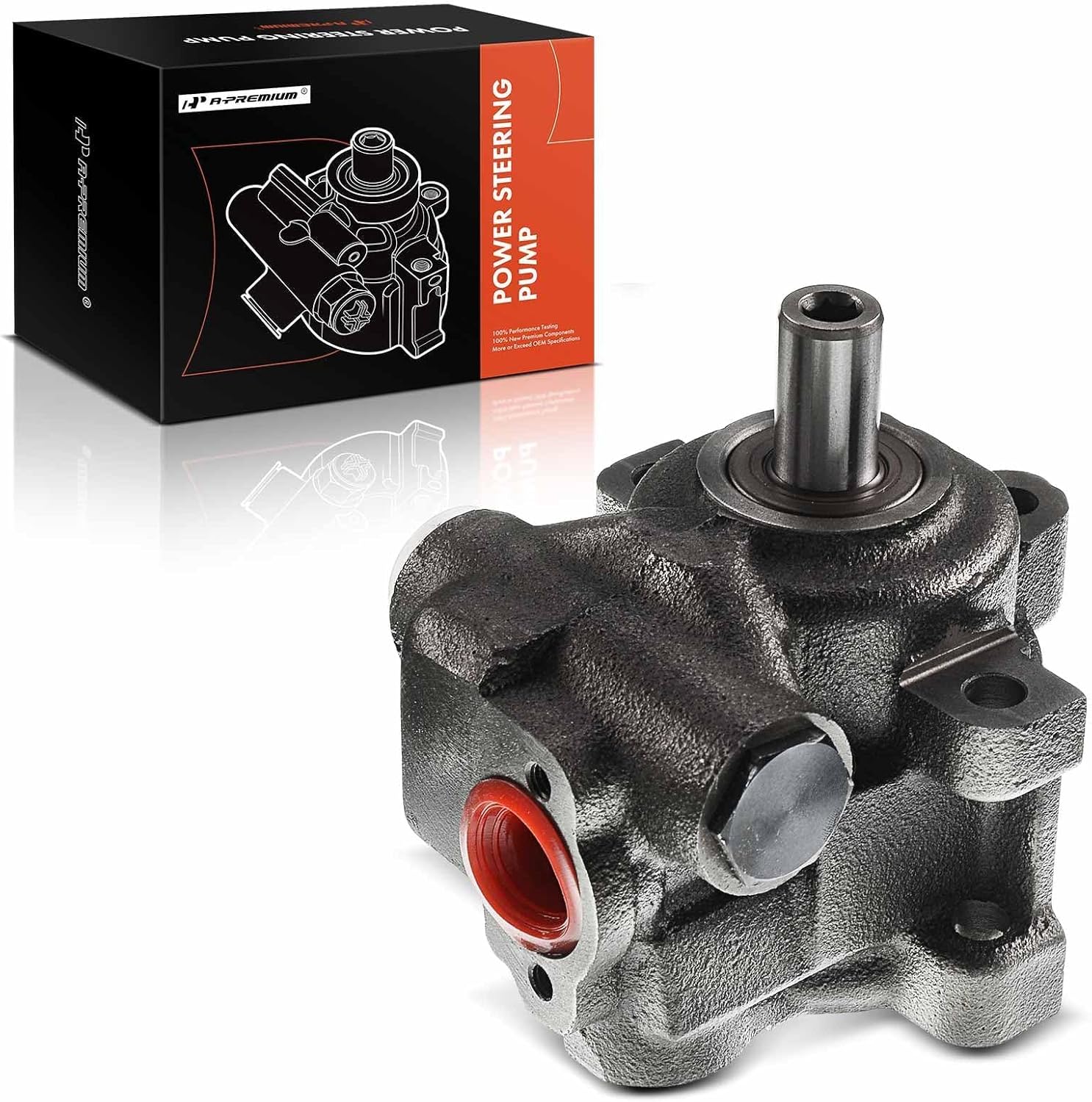 A-Premium Power Steering Pump Compatible with 2005-2007 - Ford Mercury Models - Five Hundred (500) Freestyle Montego, V6 3.0L, Replace # 5F9Z3A674AA