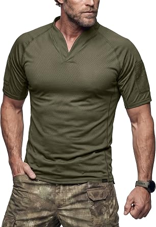 CQR Men's Tactical Rugby Shirt