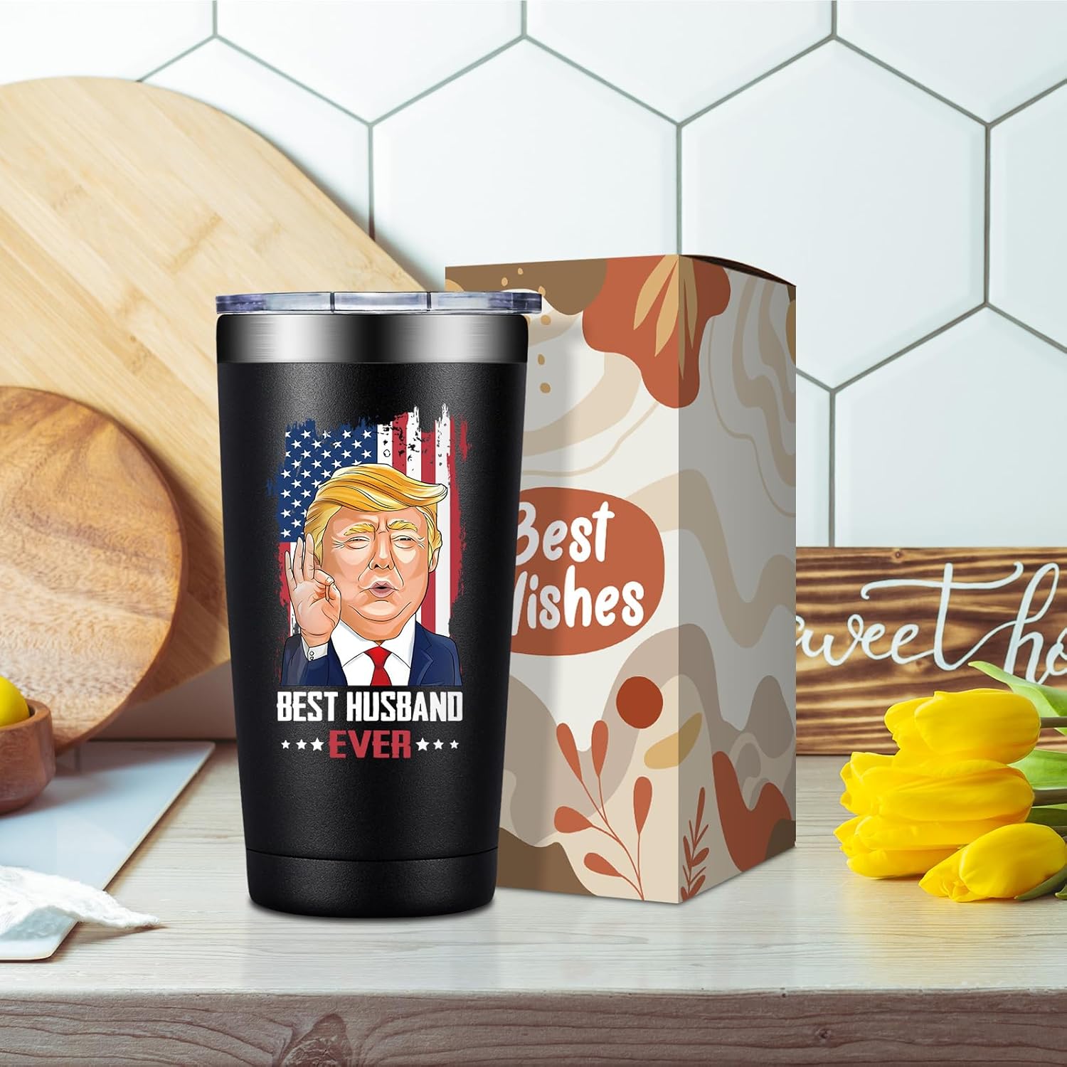 Grifarny Husband Christmas Gifts - Fathers Day, Anniversary, Birthday Gift for Husbands, Hubby - Valentines Day Gifts for Him - You Are a Really Really Great Husband Tumbler 20oz - Image 8