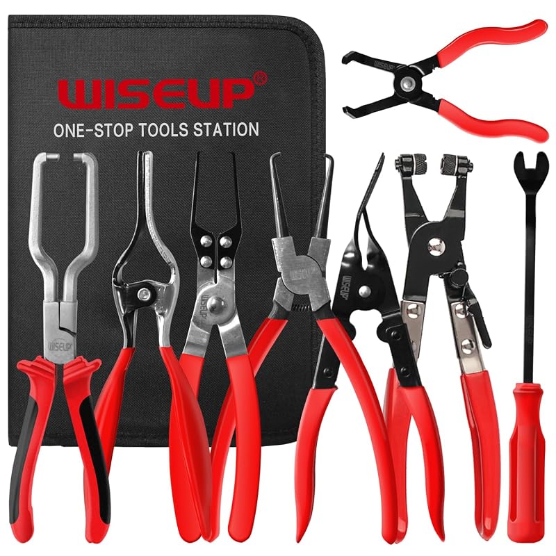 Kit de Ferramentas para Desconexão de Linhas de Combustível WISEUP WP24QC com 8 Peças