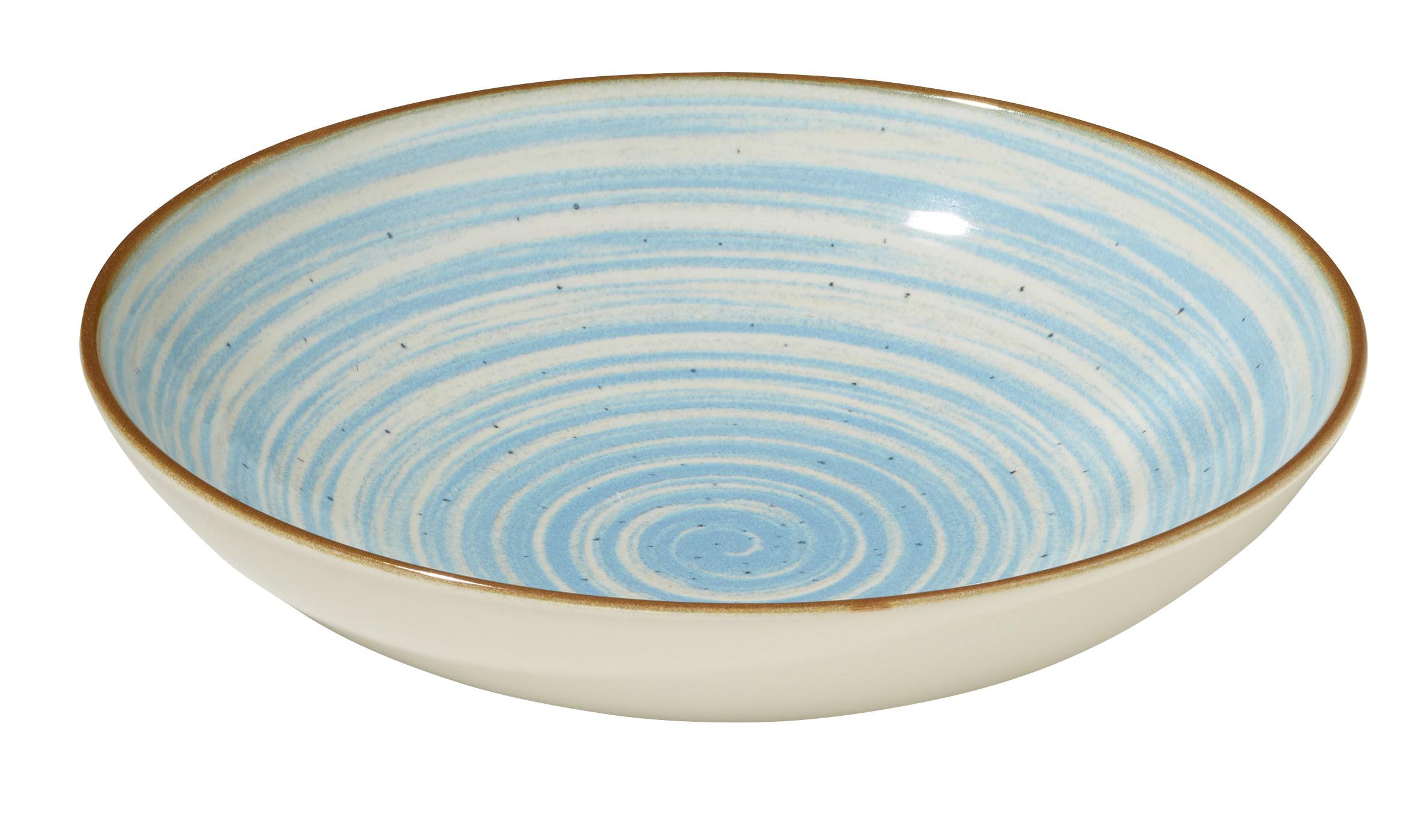 METRO Professional Piatto fondo Madleen, ceramica gres, Ø 21 cm, blu, 6 pezzi