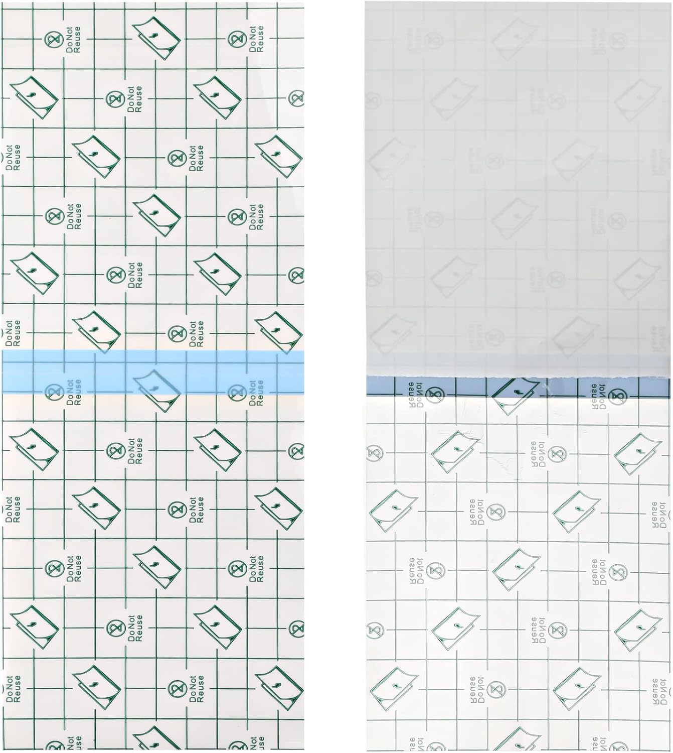 50 Pcs Waterproof Shower Protector Bandage 4x10 Inch Knee