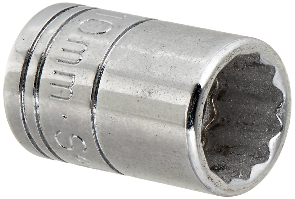 Douille 10 mm SK 43709 évite l'usure des angles d'écrous grâce au profil profilé 12 pans