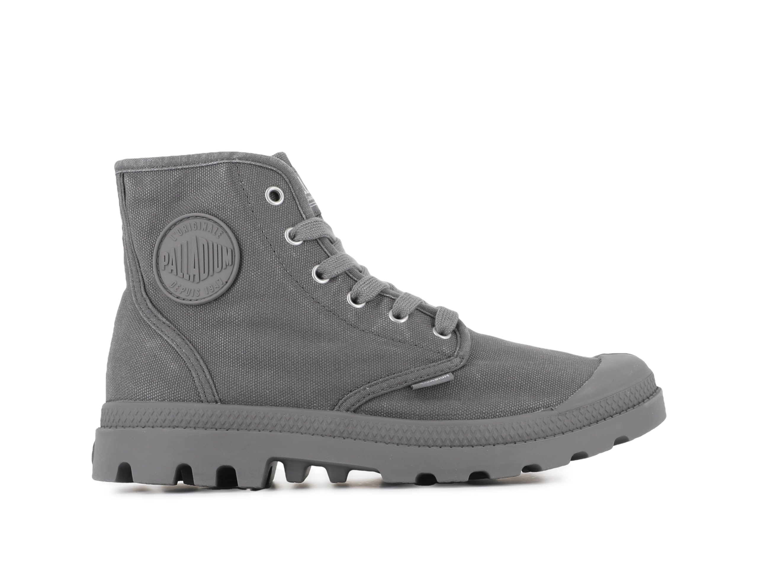Palladium Pampa Hi, Stivaletto Uomo, Grigio, 44 EU