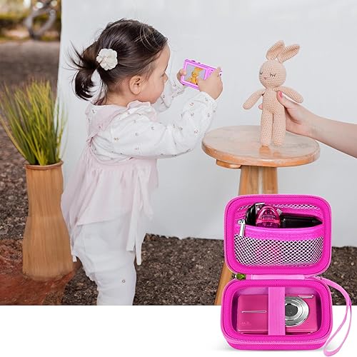 Miniatura 44 de Funda compatible con cámara digital VAHOIALD FHD 1080P/para CAMKORY Digital Point and Shoot/para KODAK PIXPRO FZ45-BK 16MP Vlogging/para Verde