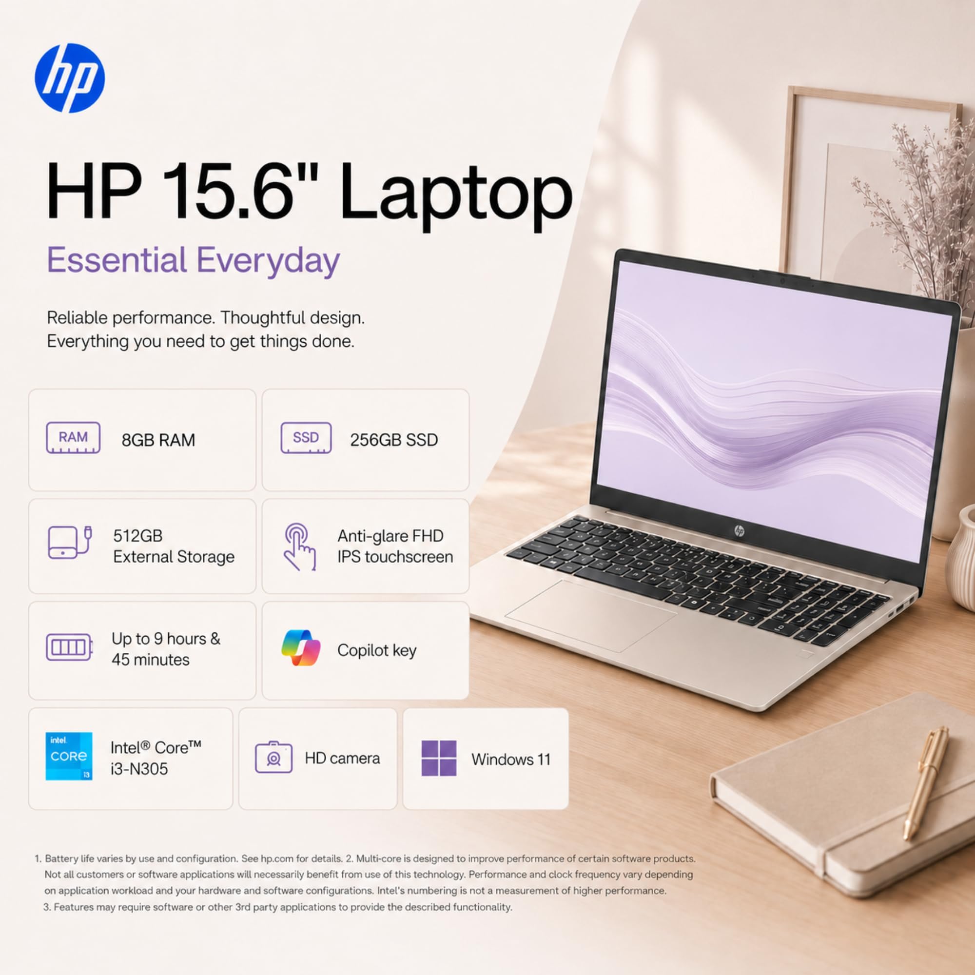 Amazon.co.jp: HP 15.6インチ FHD タッチスクリーンノートパソコン