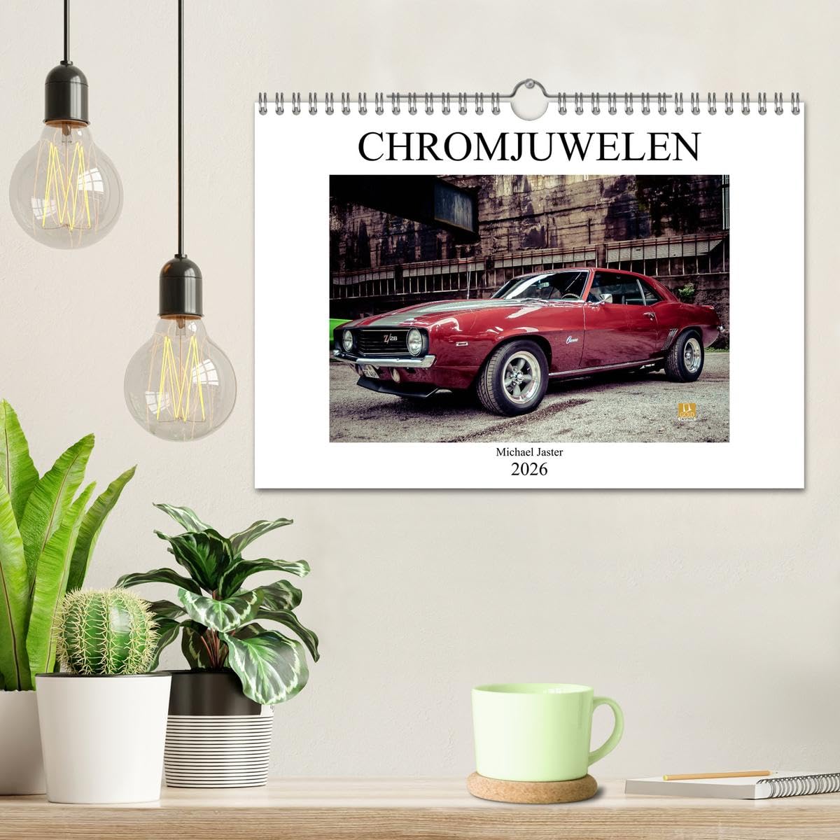 Chromjuwelen von Michael Jaster (Wandkalender 2026 DIN A4 quer), CALVENDO Monatskalender: Wunderschöne klassische Fahrzeuge aus dem letzten Jahrhundert