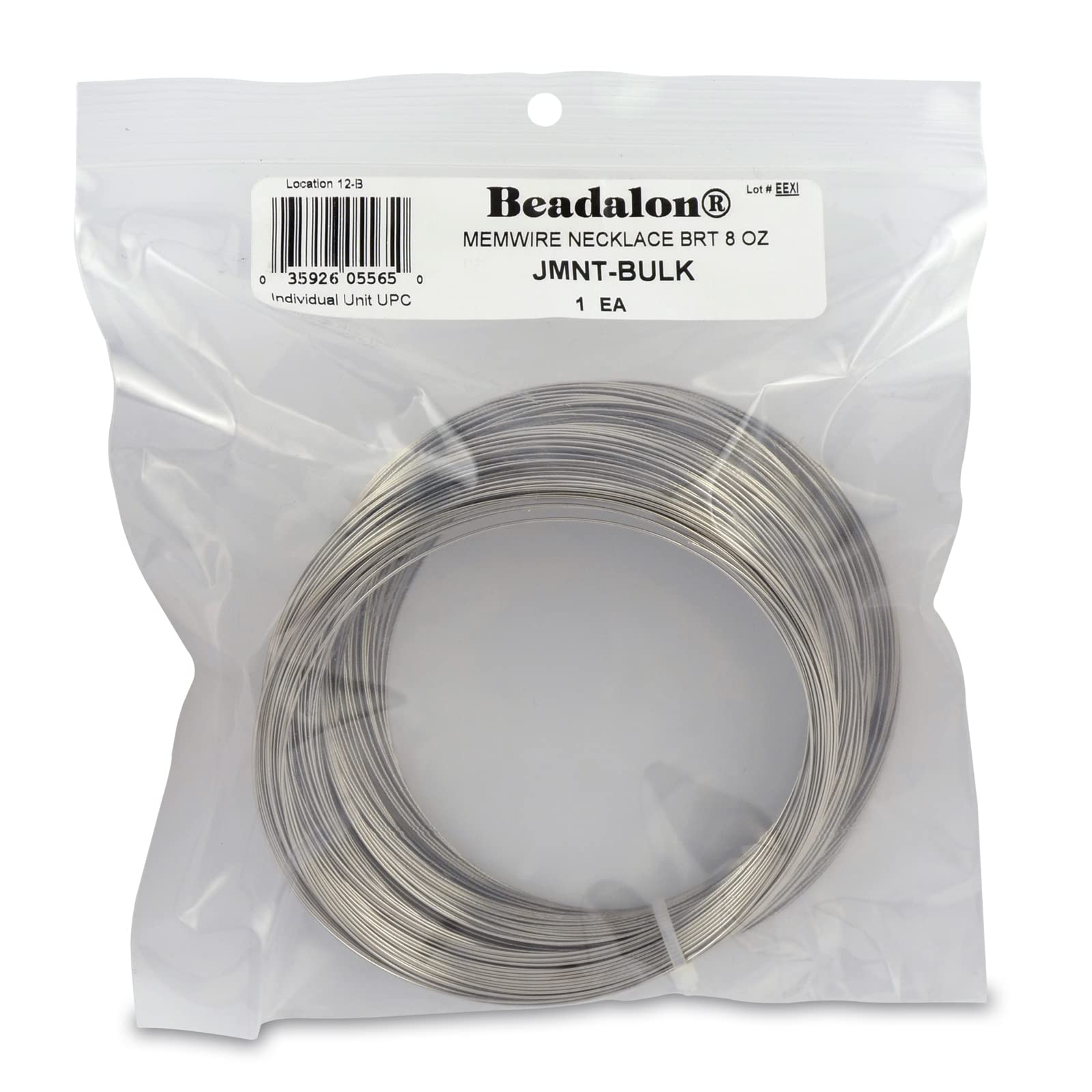 Snapklik.com : Beadalon Remembrance Stainless Steel Memory Wire