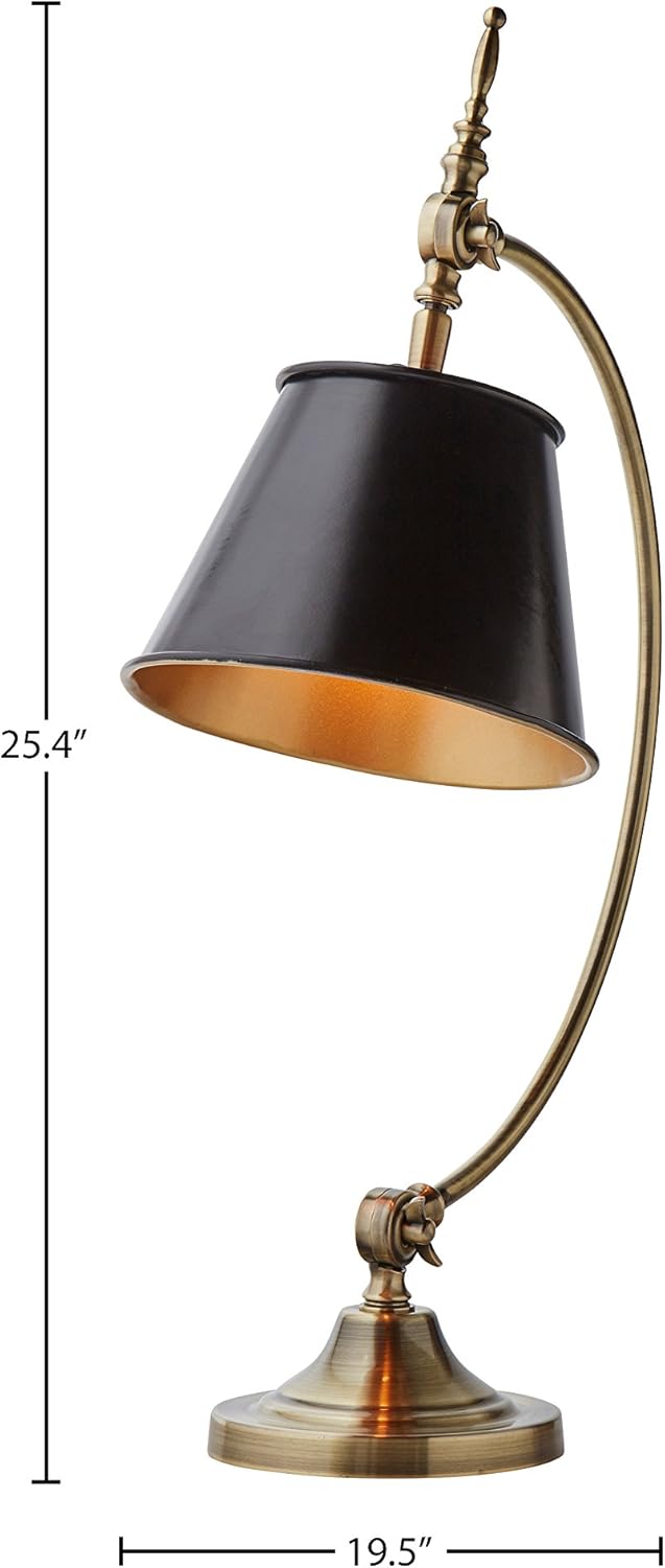 Black Friday - 70% OFF Amazon Brand – Stone & Beam Vintage Antique Arc Table Desk Lamp With LED Light Bulb - 19.5 x 10 x 25 Inches, Brass and Black Cheapest 🛒 Amazon Brand – Stone & Beam Vintage Antique Arc Table Desk Lamp With LED Light Bulb - 19.5 x 10 x 25 Inches, Brass and Black