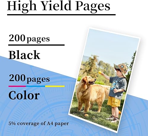 Miniatura 2 de LC401 401XL Cartucho de tinta de repuesto compatible con impresoras Brother LC401 401XL, para impresoras Brother MFC-J1010DW MFC-J1012DW