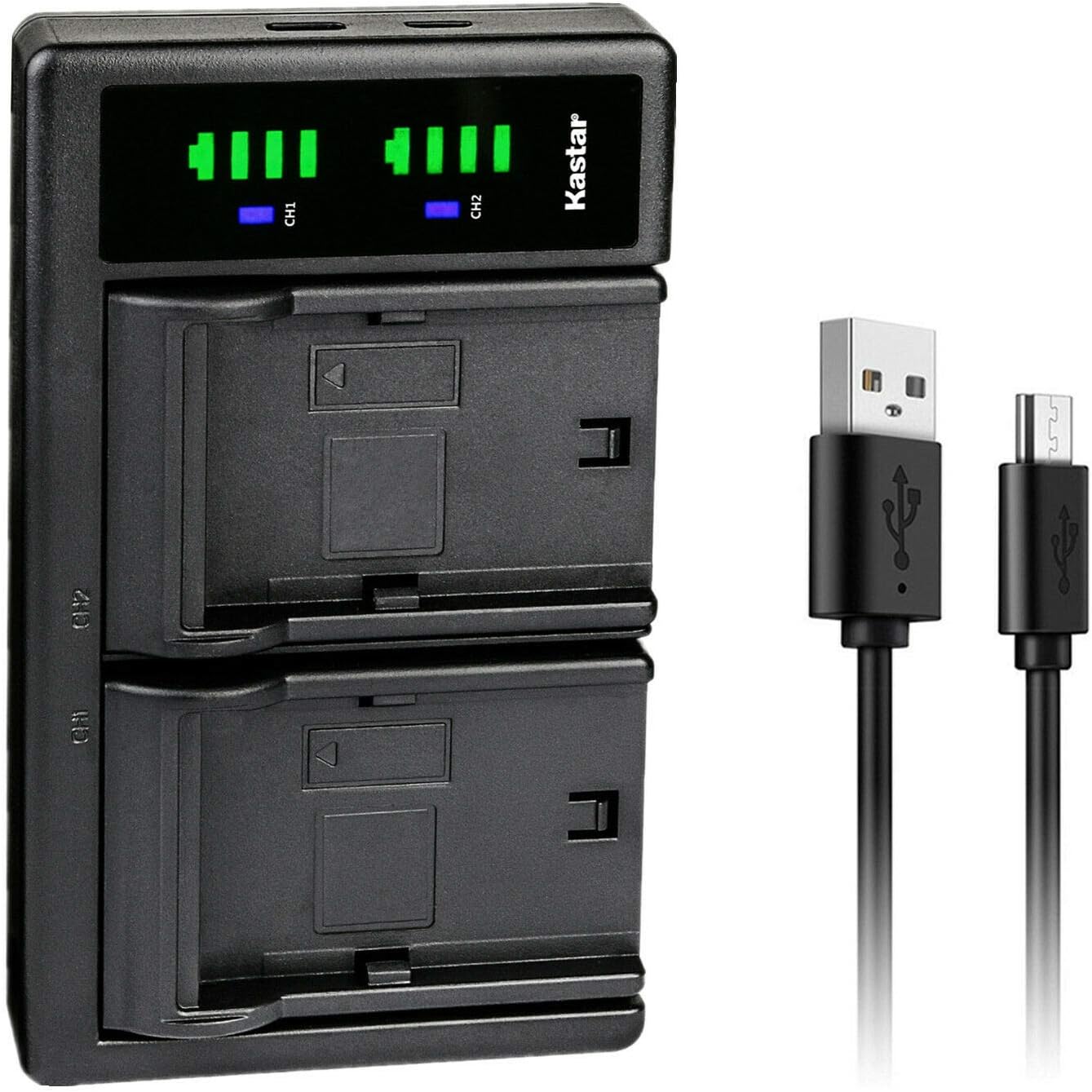 Kastar LTD2 USB Battery Charger Replacement for Panasonic Lumix DMC-FX37 DMC-FX37A DMC-FX37K DMC-FX37P DMC-FX37S DMC-FX37T DMC-FX37W, Lumix DMC-FX38 DMC-FX38GK DMC-FX38K DMC-FX38P DMC-FX38S