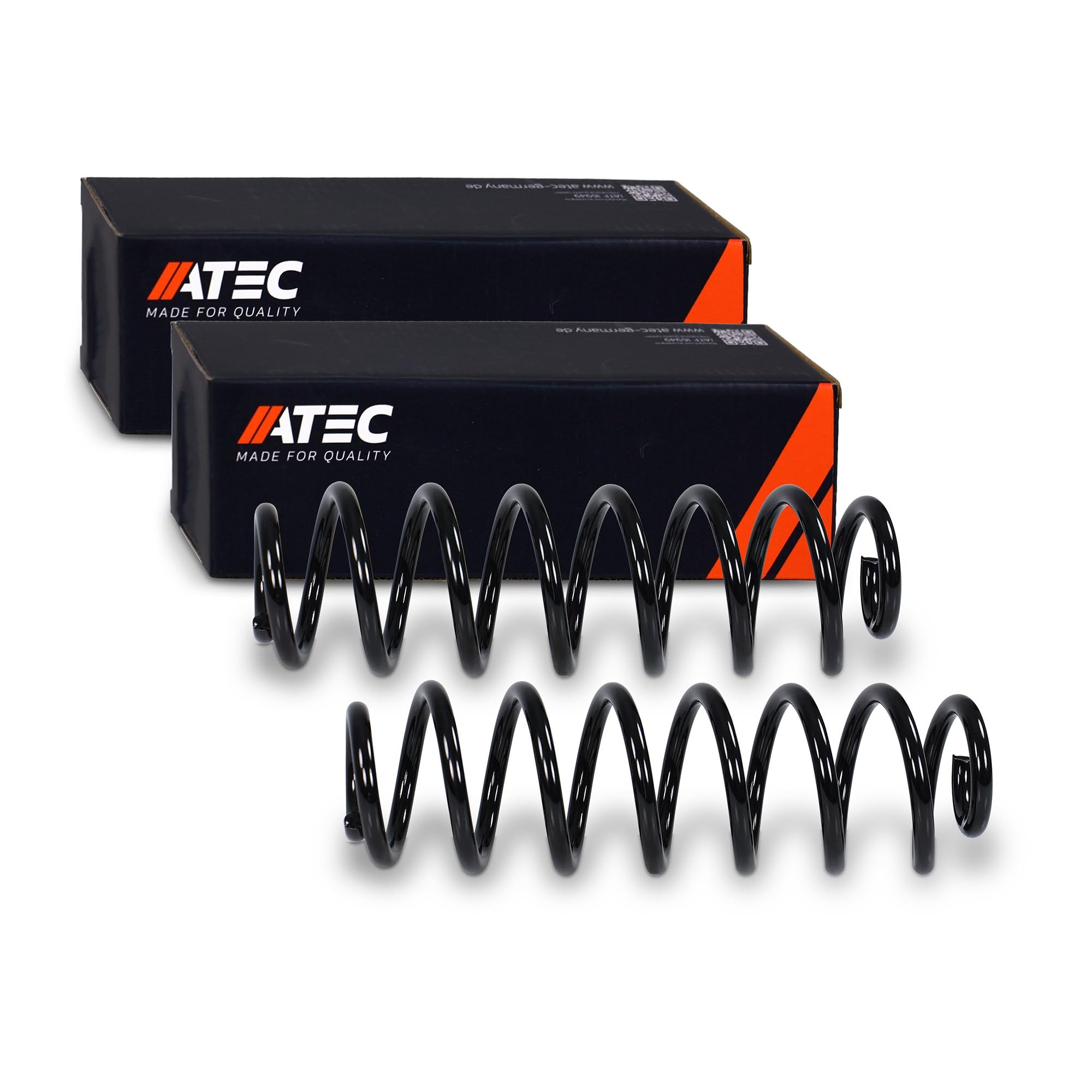 ATEC Germany 2x molle elicoidali sospensione posteriore sinistra e destra