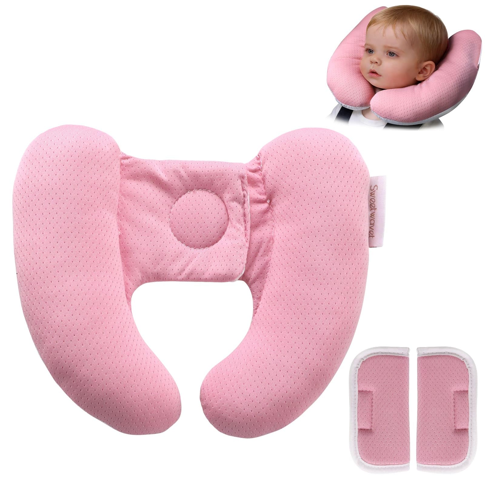 Photo 1 of Sweetwavet Baby Neck Pillow - Adjustable Head Support for Car Seat/Stroller