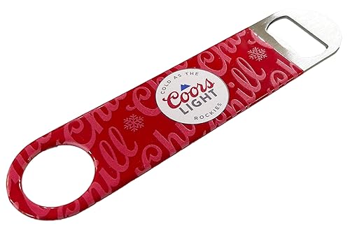 Coors Brewing Company Coors Light Premium Reflective Steel Bartenders Bottle