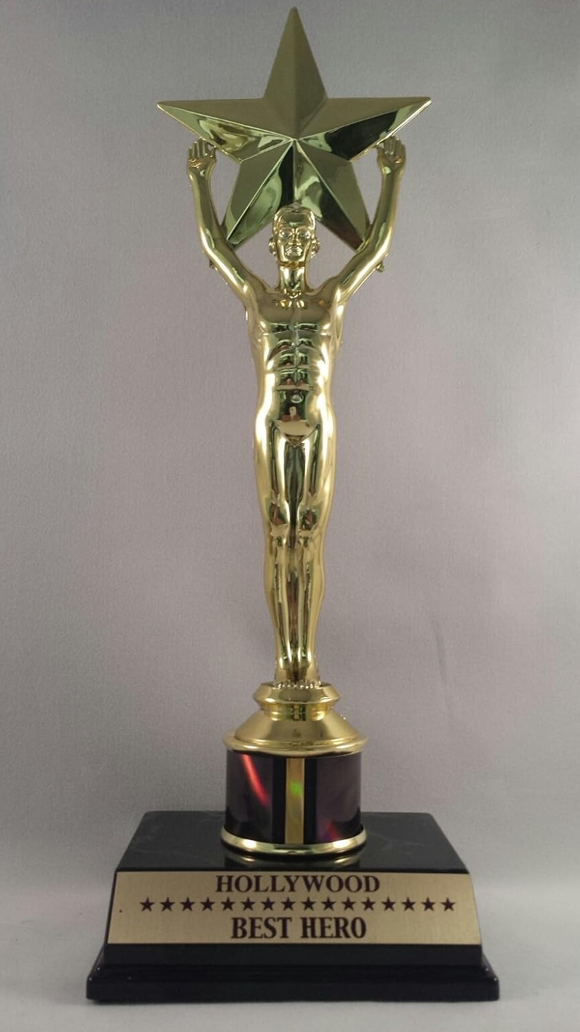 Large Starlet Recognition Victory Trophy Best Hero