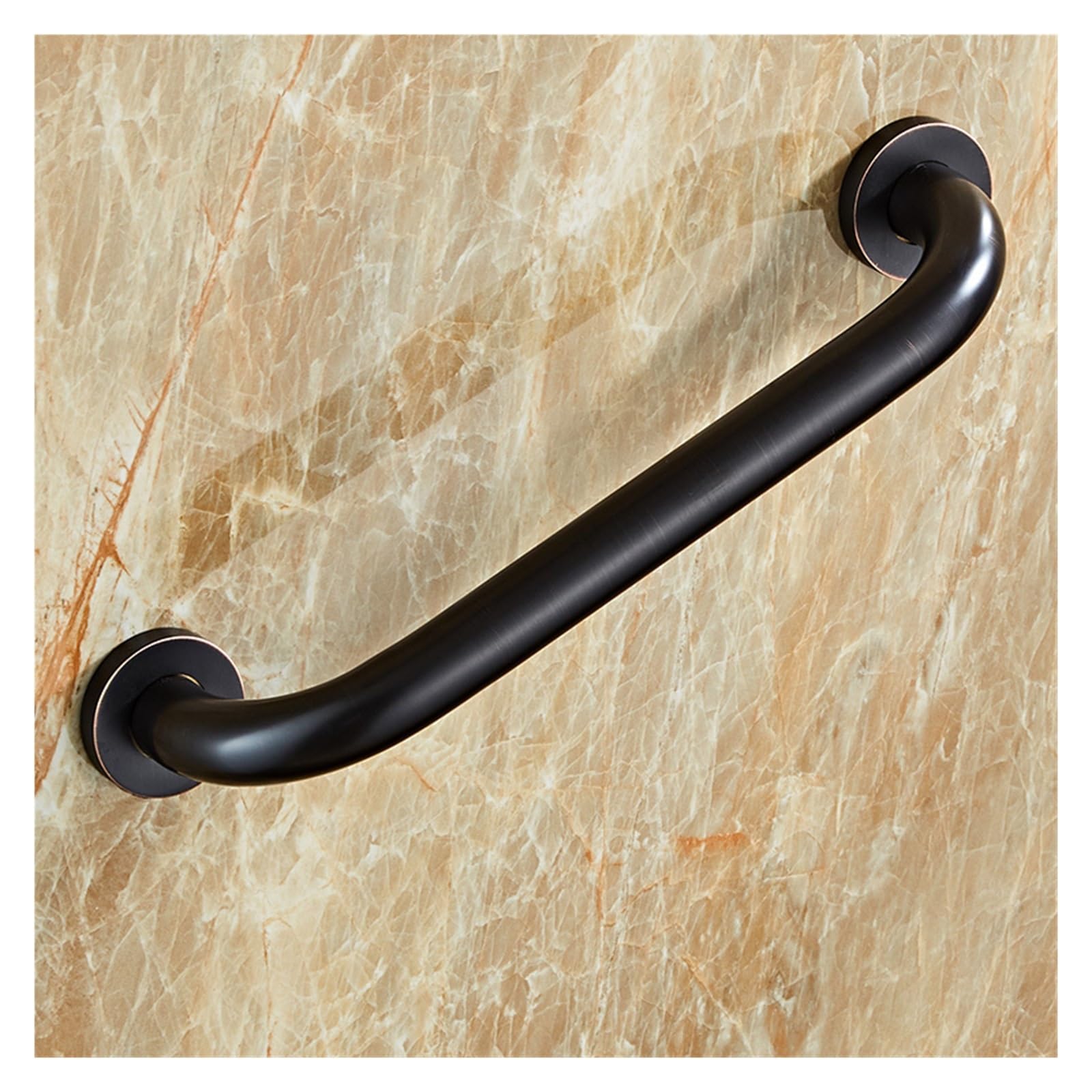 Barra de agarre segura para baño, 30/40/50 cm, latón bronce, barra de agarre para inodoro, barra de agarre para ducha, mango de seguridad EL89 (antiguo-40 cm)