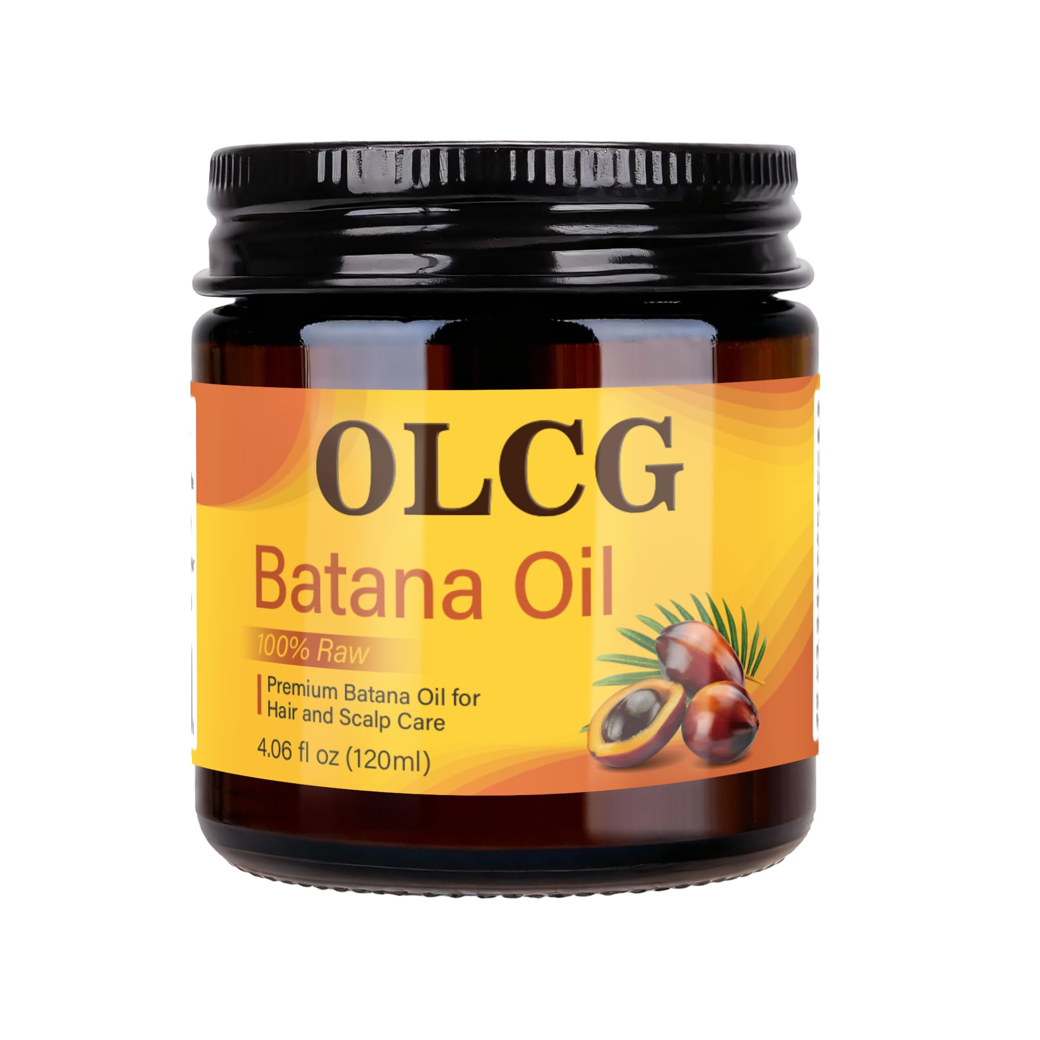 100% Raw Batana Oil Paste for Hair Growth and Nourishment, 4.06 fl oz