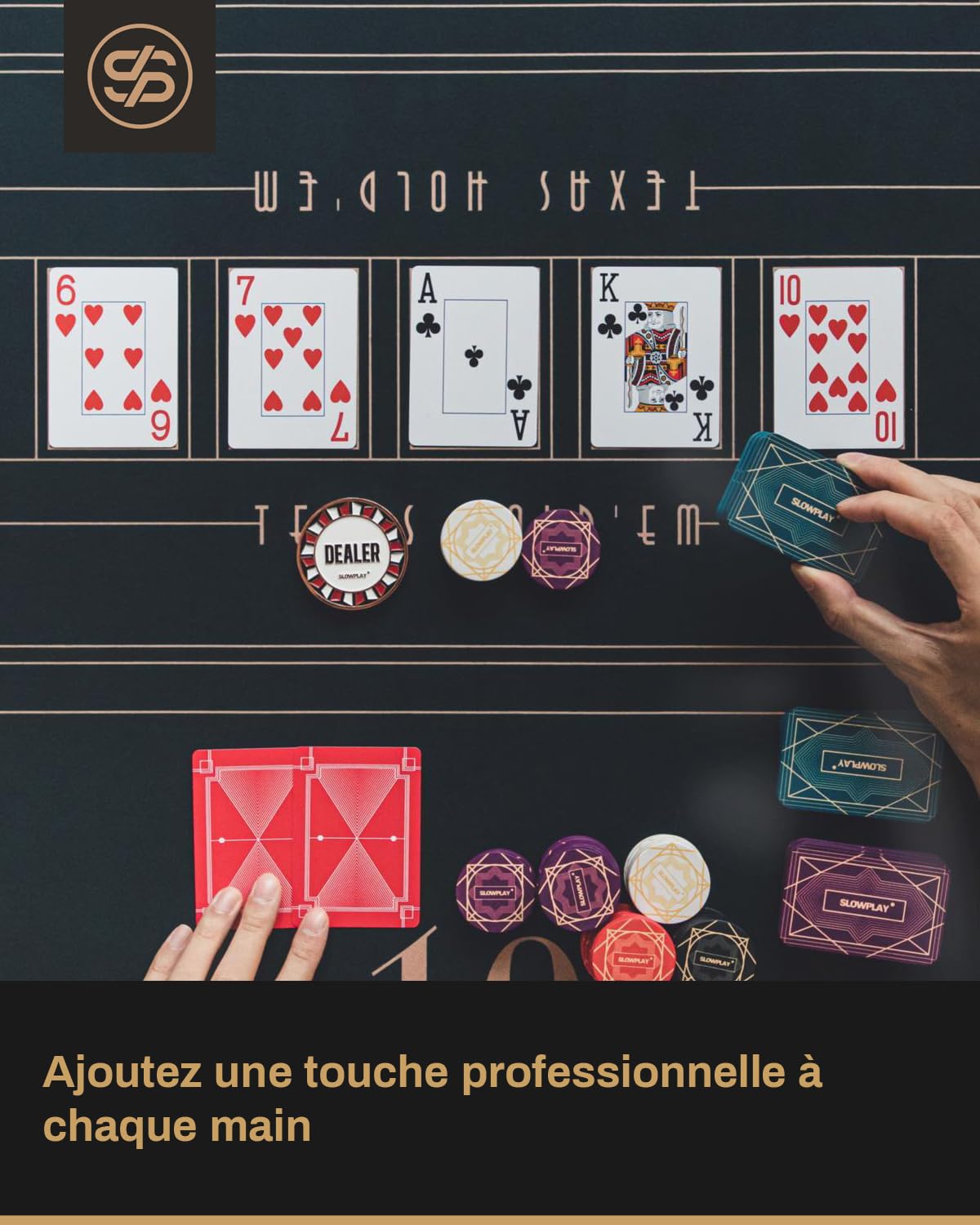 SLOWPLAY Dealer-Button