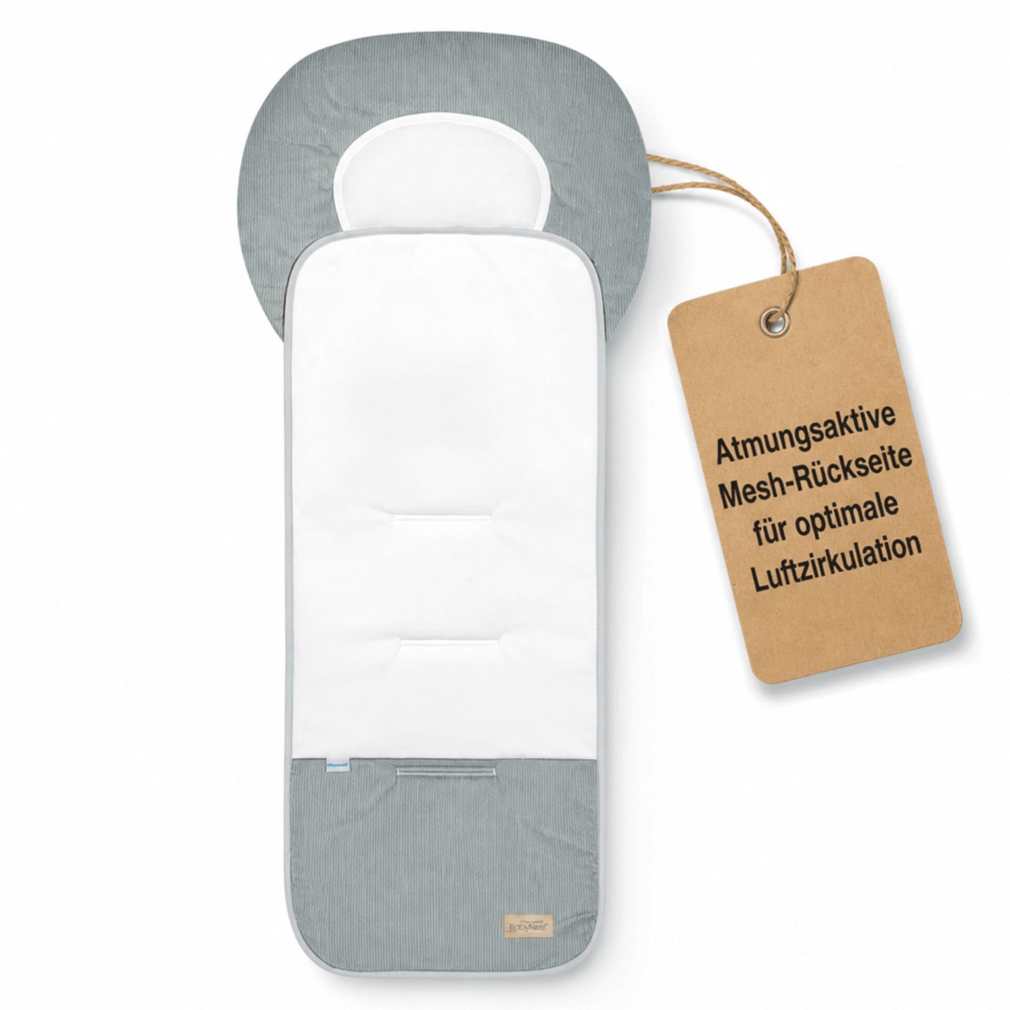 Odenwälder BabyNest Babycool-Auflage Kinderwagen Sitzauflage waschbar atmungsaktiv Sommer Winter