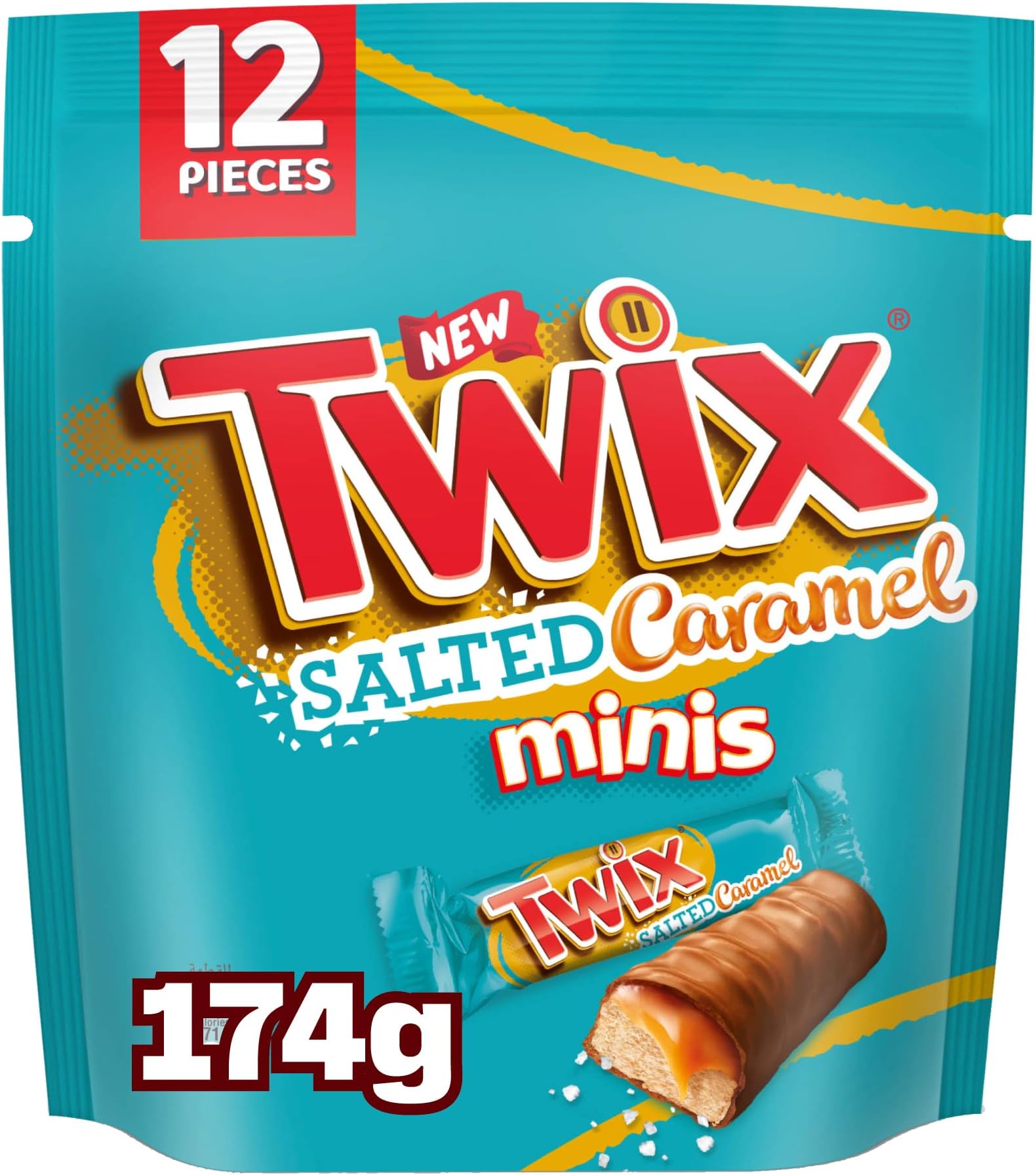 Twix Salted Caramel Minis, 12 Pcs, 174 g