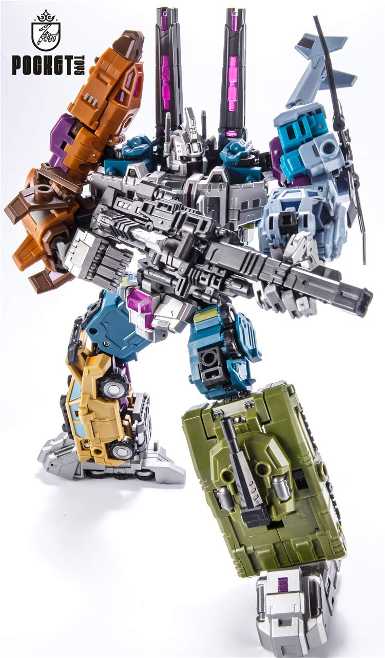 Amazon.co.jp: おもちゃ 合金 変形 ロボット Pocket Toys PT-05 5体
