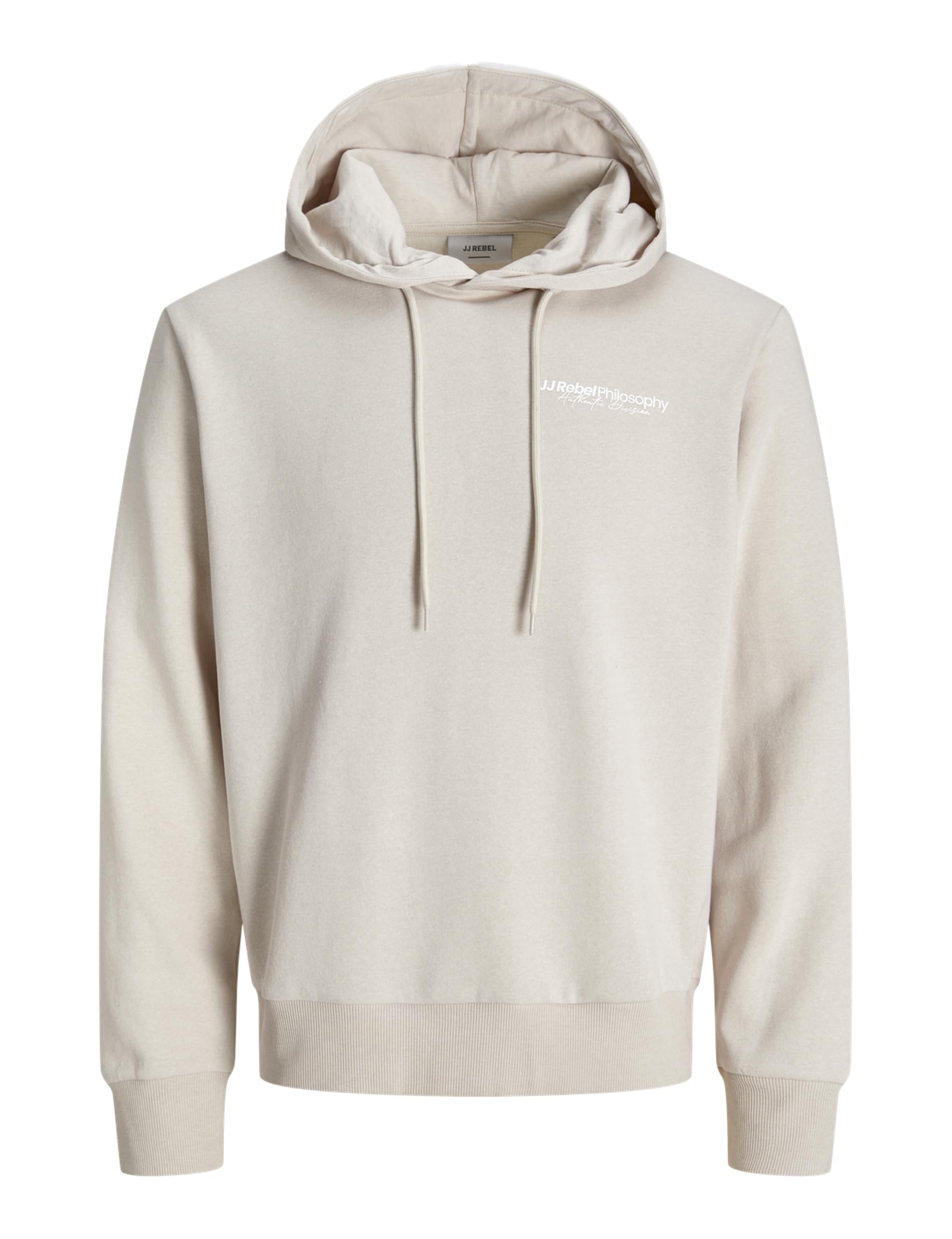 JJ rebel Men's Jrebzack Sweat Hood Sn, moonbeam, L
