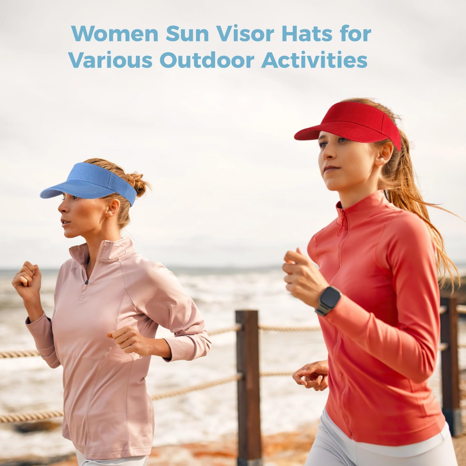 16-teiliges Damen-Sonnenhut-Set, verstellbare Outdoor-Kappen für Sonnenschutz, stilvolle Kopfbedeckung, mehrere Farboptionen