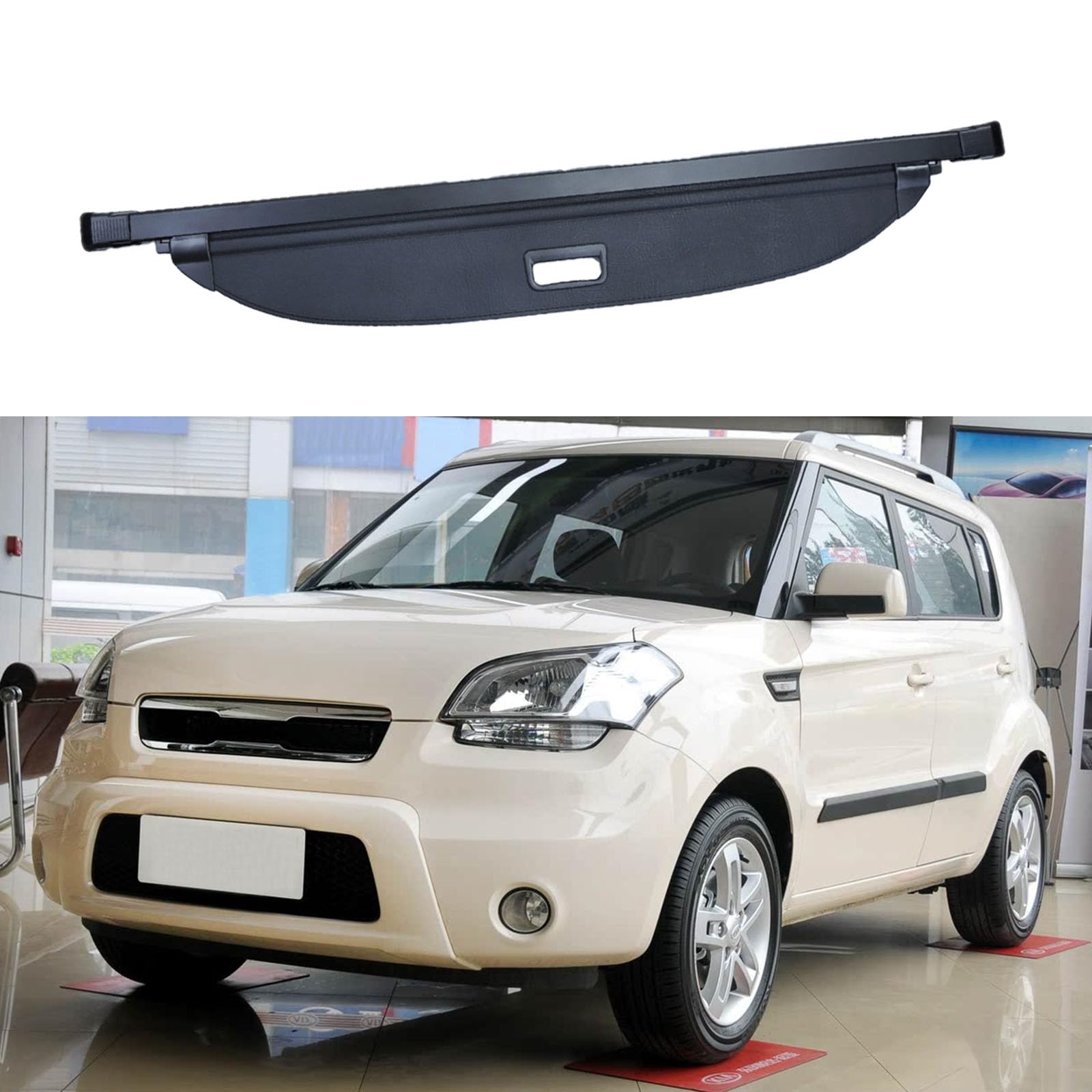 WGHNBNB Car privacy screen,Compatible pour KIA Soul 2010-2020,Auto Parts