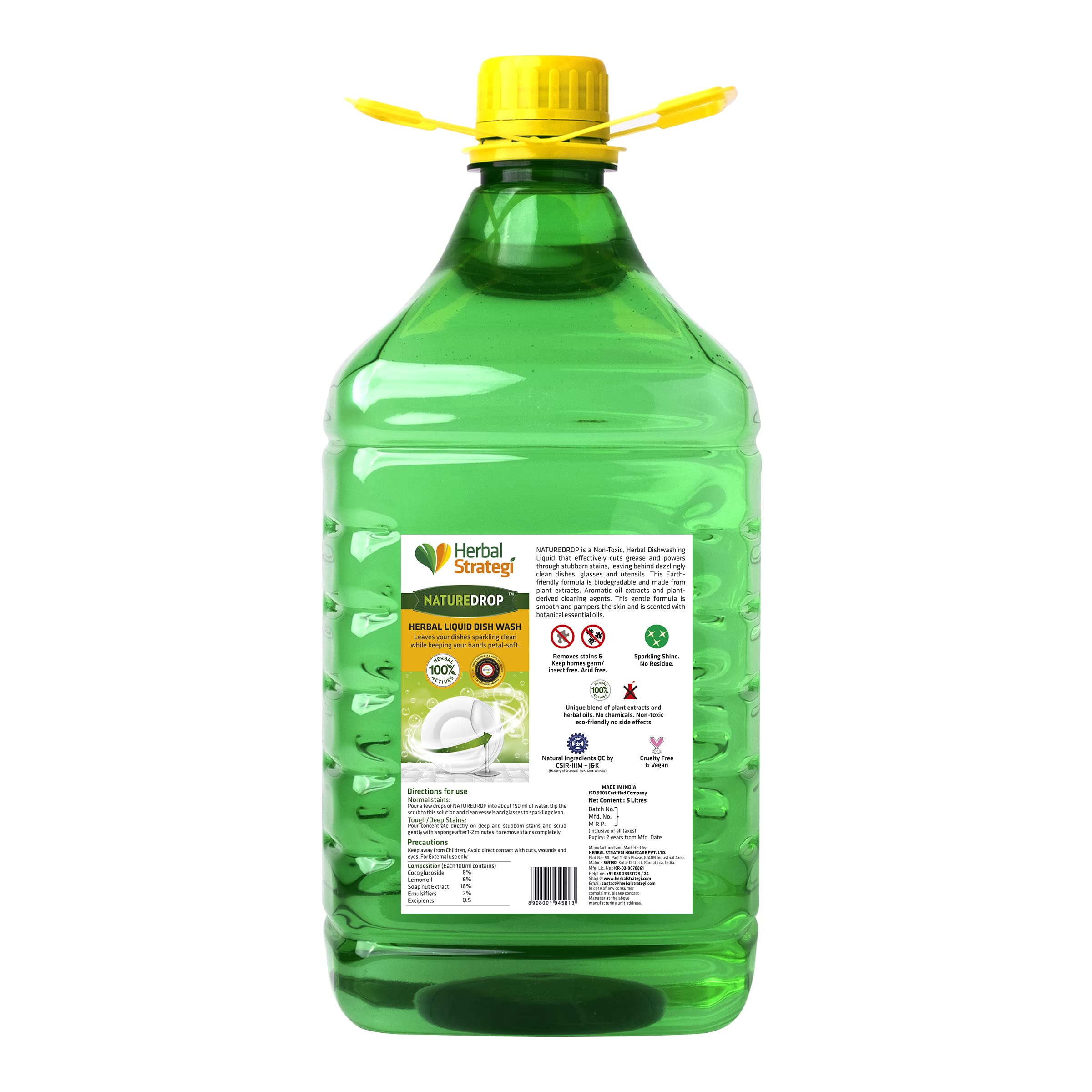Herbal Strategi Toilet Cleaner Refill, 5 Ltr (B08HT1647Z) Amazon Price History, Amazon Price Tracker