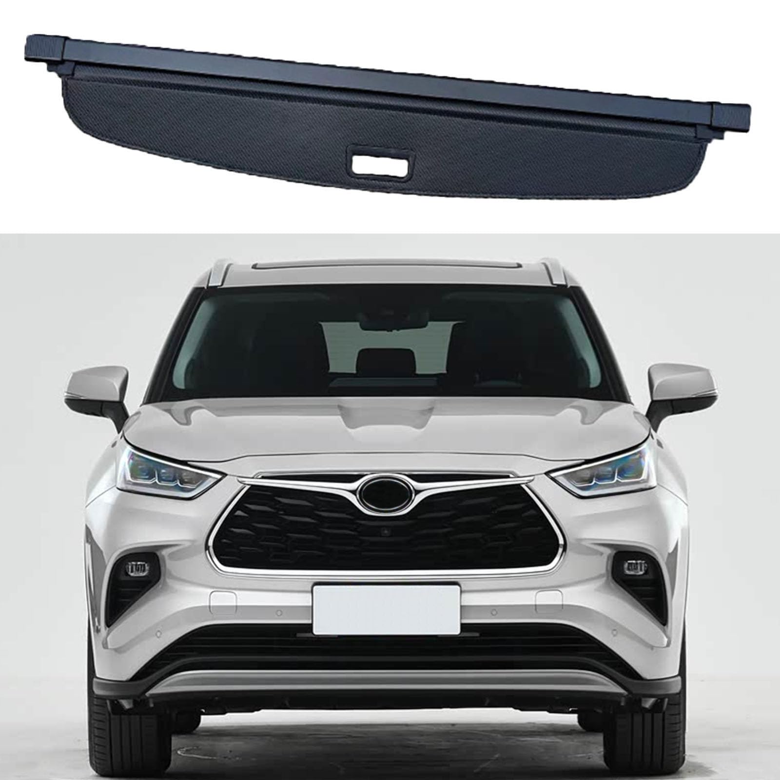 JGQFB Car privacy screen,Compatible with Toyota Highlander 2020-2026,Auto Parts