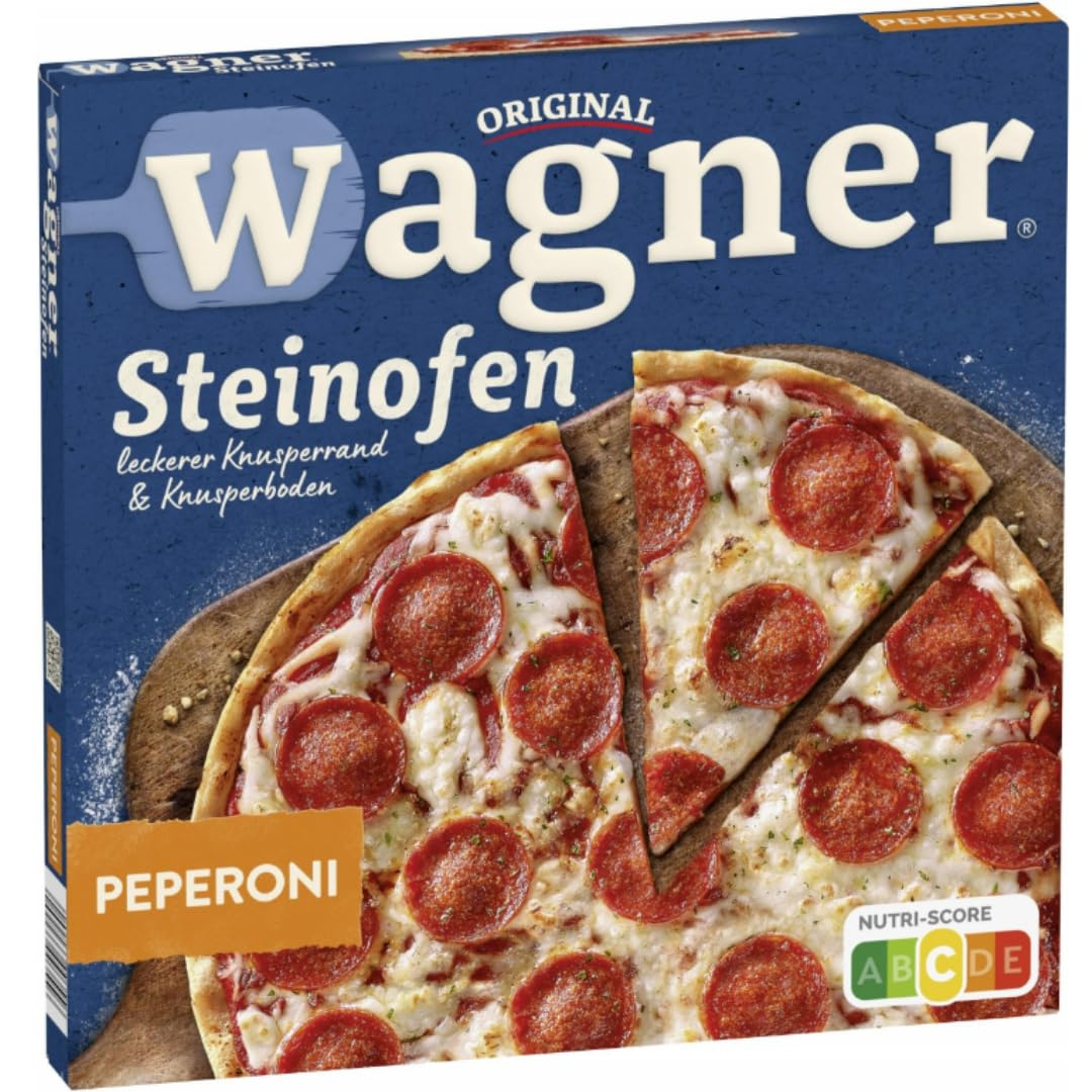 Wagner Steinofen Pizza Peperoni 320g x 4 Stück
